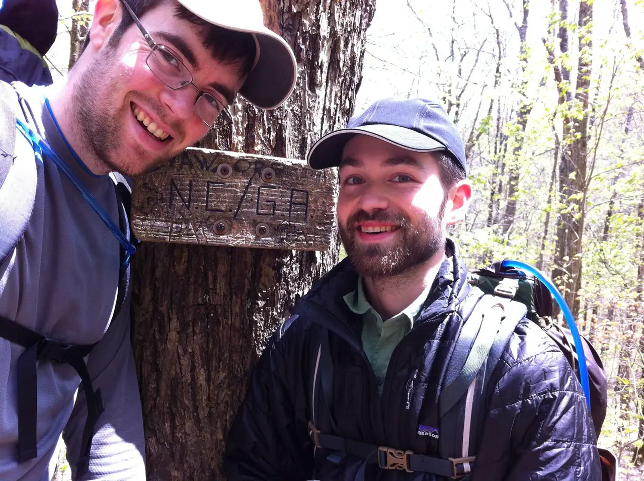 Photo on the Appalachian Trail near Dicks Creek Gap, Georgia, April 24, 2012