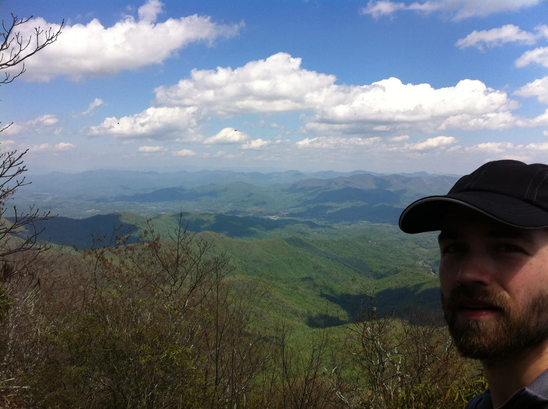 Photo on the Appalachian Trail near Standing Indian, North Carolina, April 25, 2012
