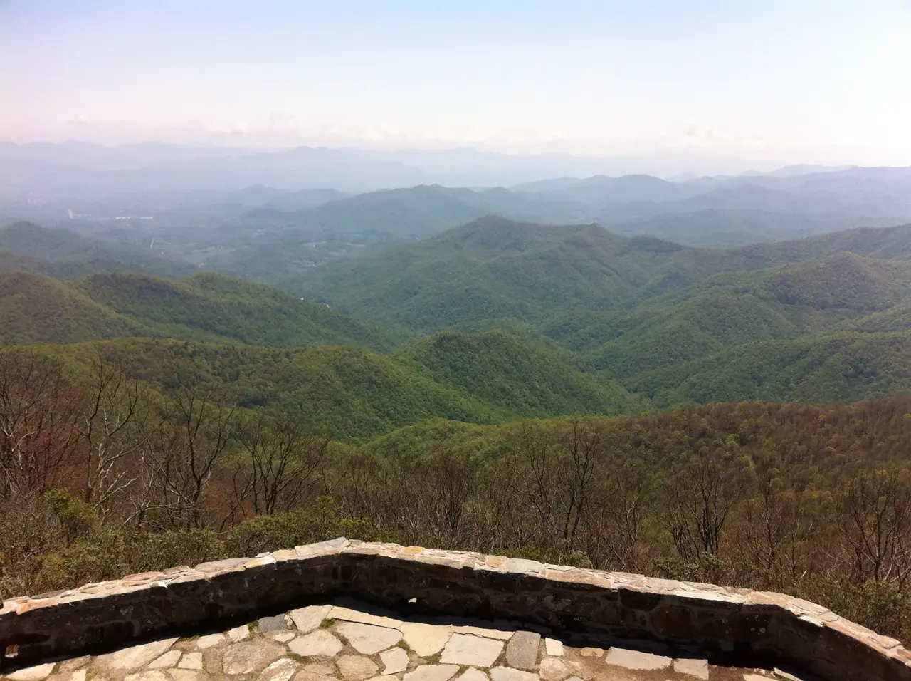 Photo on the Appalachian Trail near Nantahala (NOC), North Carolina, April 28, 2012