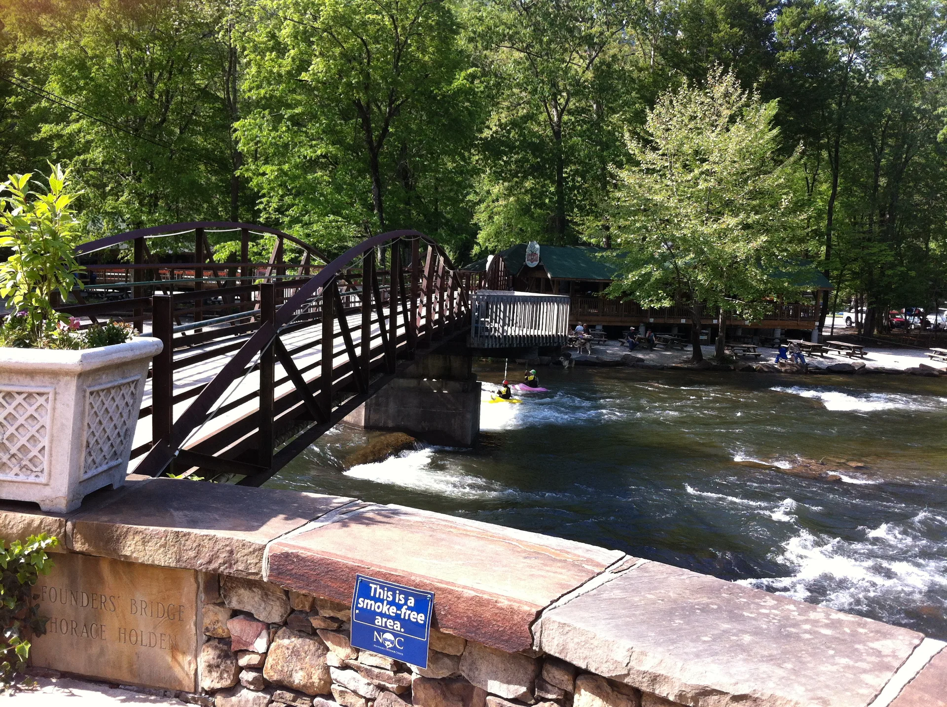 Photo on the Appalachian Trail near Nantahala (NOC), North Carolina, April 29, 2012