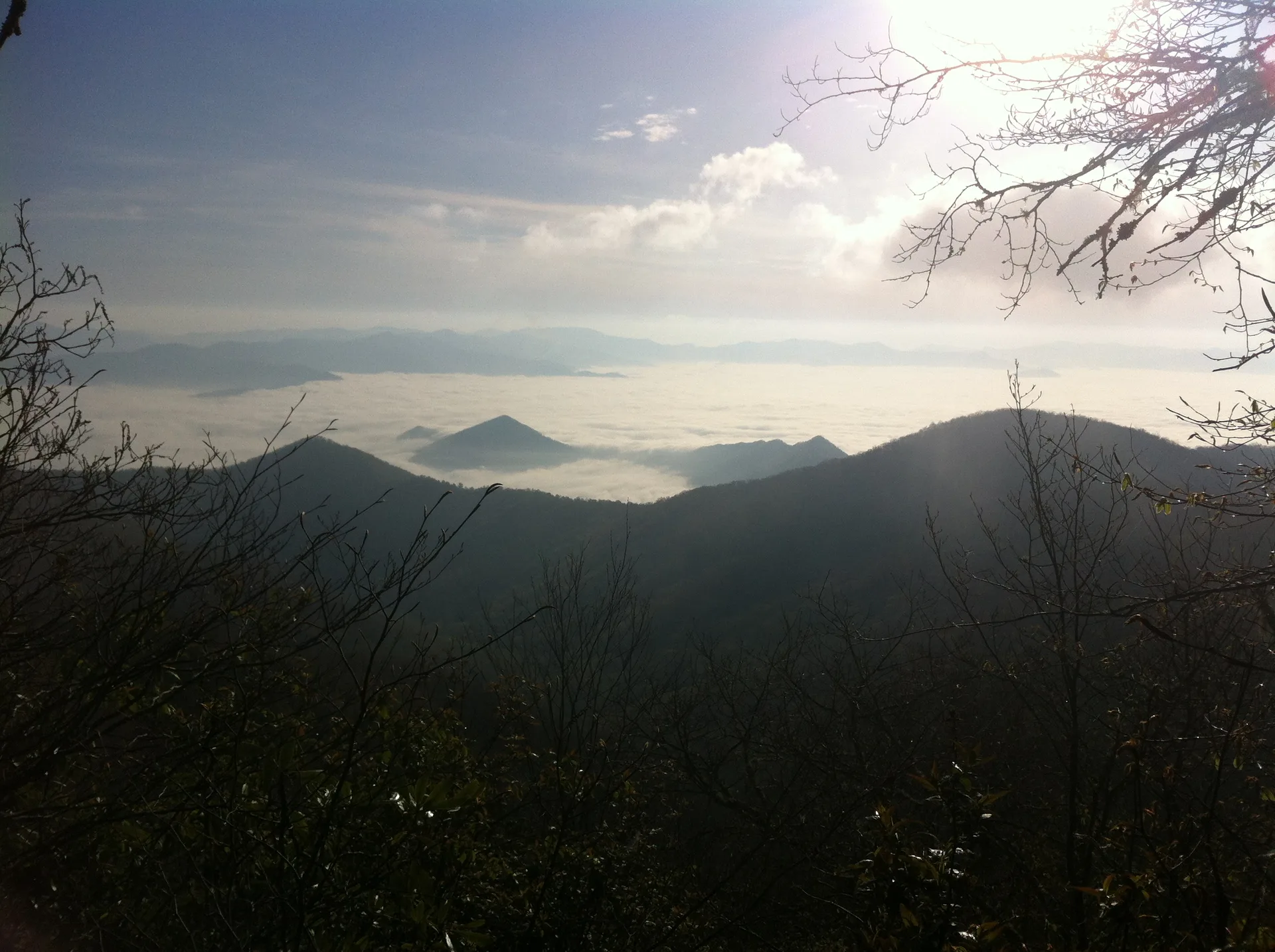Photo on the Appalachian Trail near Nantahala (NOC), North Carolina, April 29, 2012