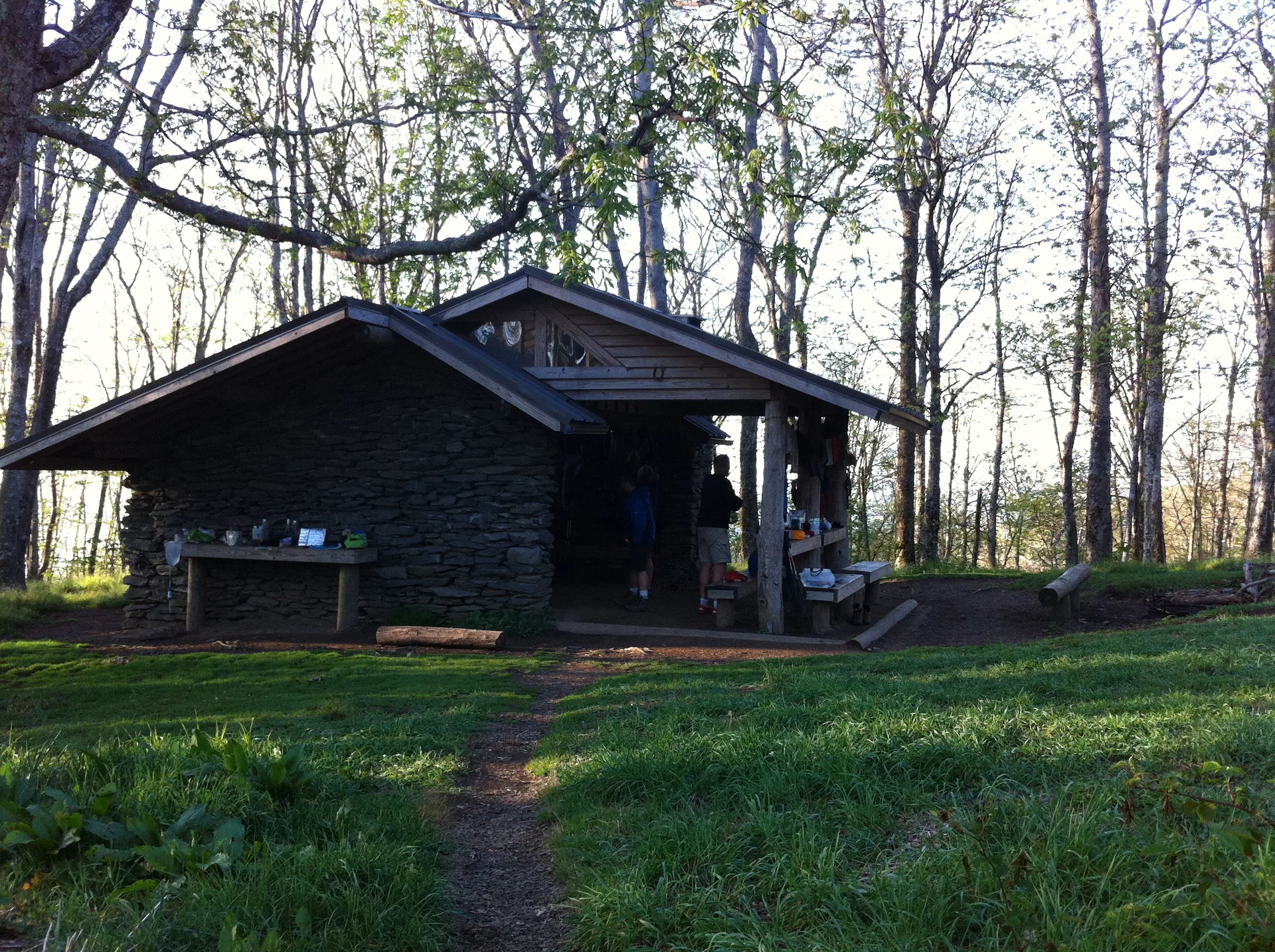 Photo on the Appalachian Trail near Fontana Dam, North Carolina, May 4, 2012