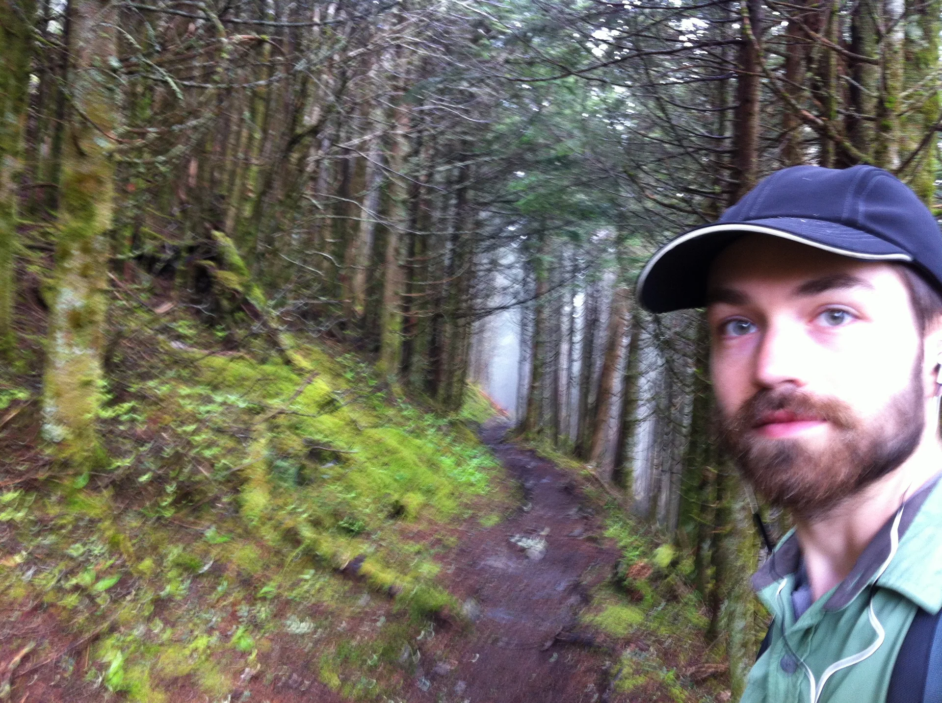Photo on the Appalachian Trail near Davenport Gap, Tennessee, May 8, 2012