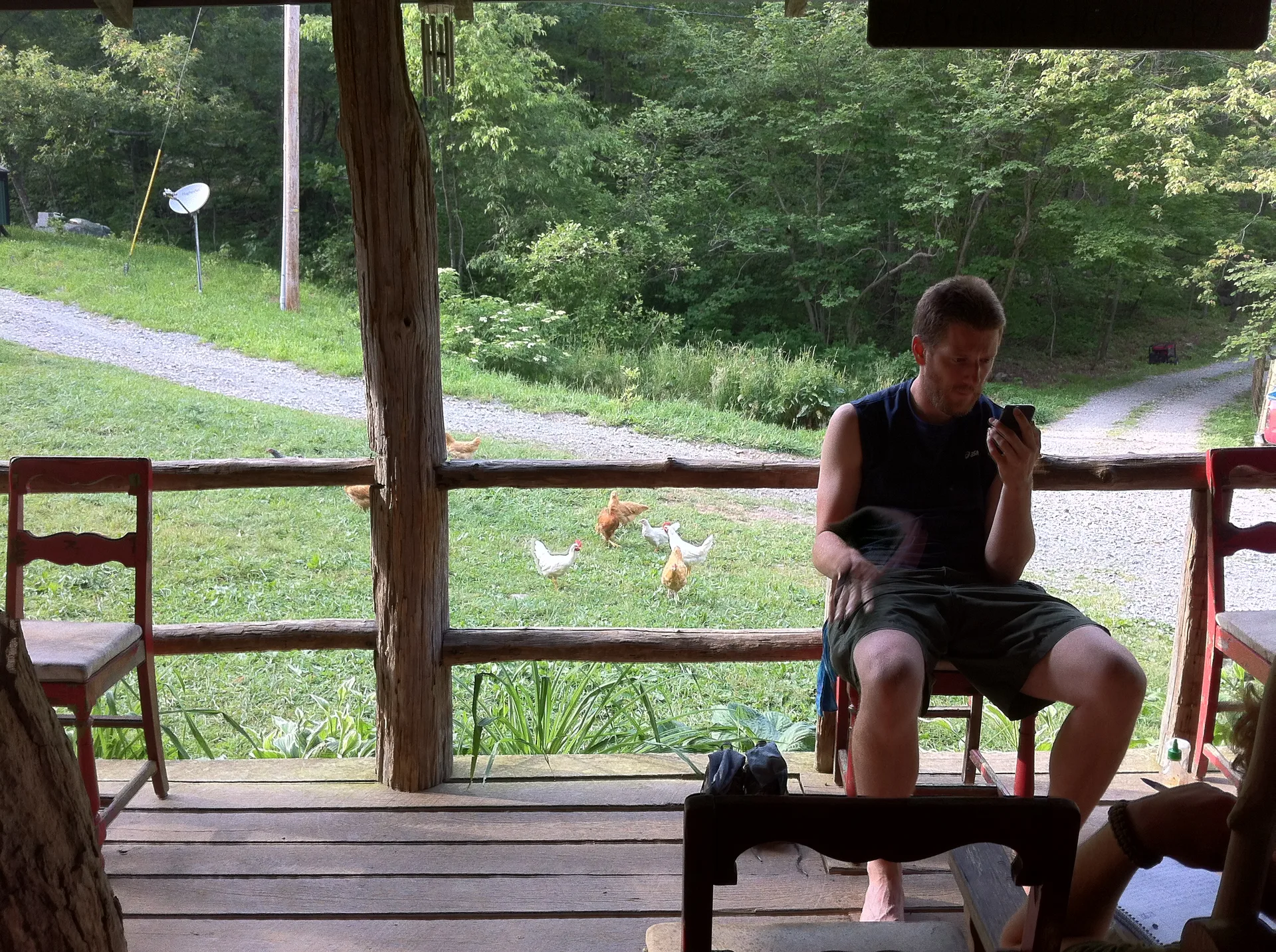 Photo on the Appalachian Trail near Pearisburg, Virginia, June 10, 2012