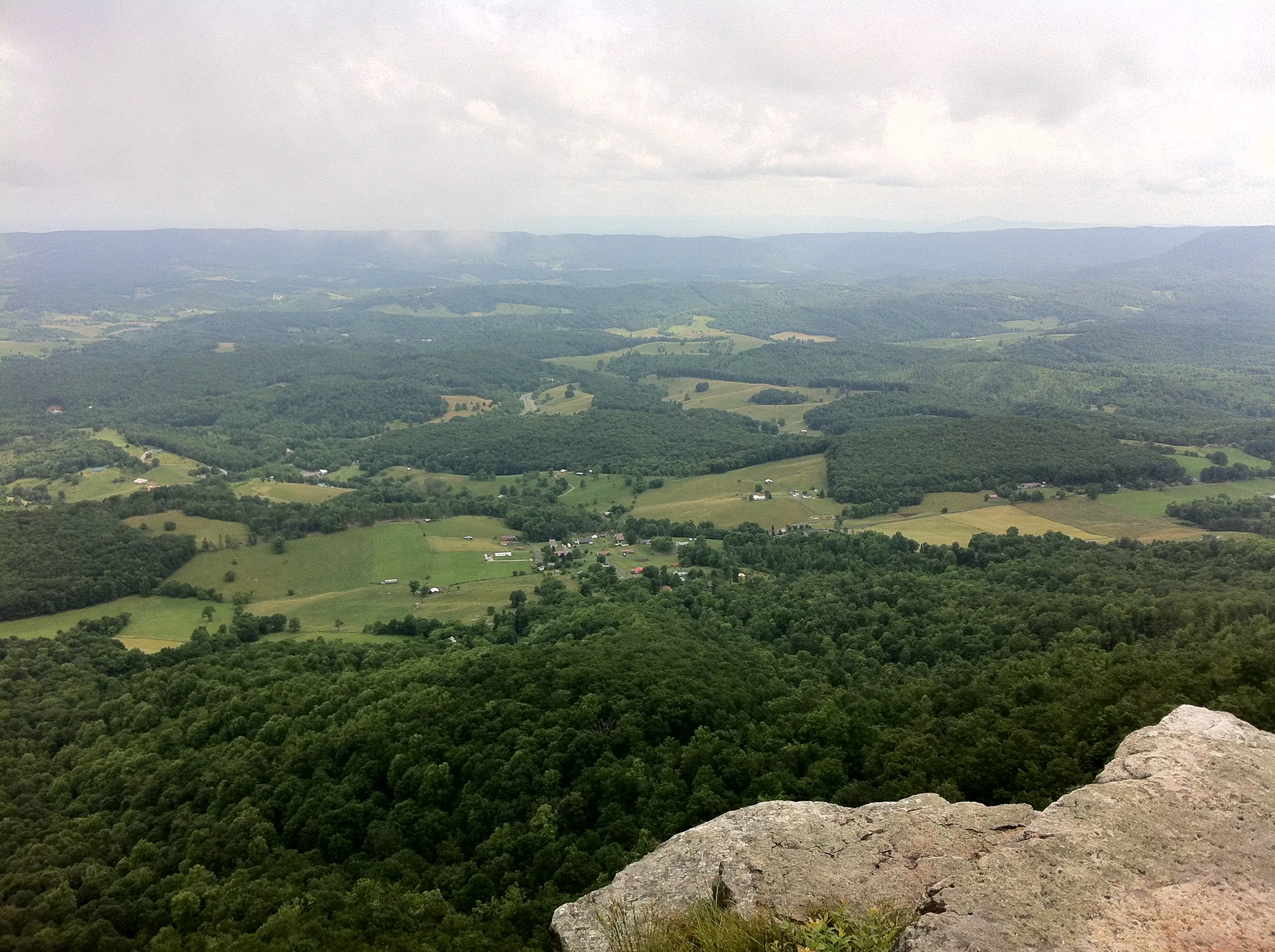 Photo on the Appalachian Trail near Pearisburg, Virginia, June 11, 2012