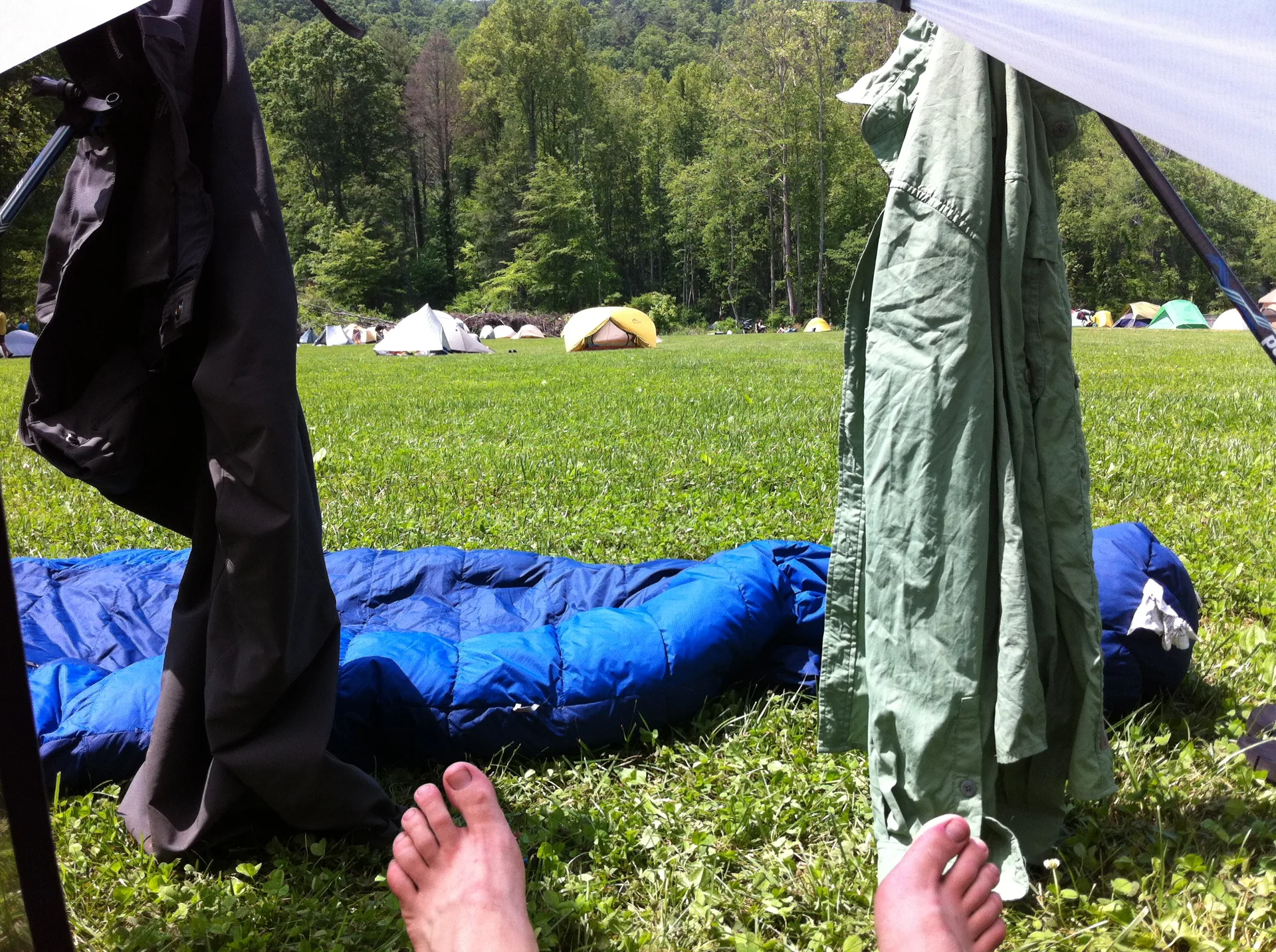 Photo off the trail in Damascus, VA, May 18, 2012