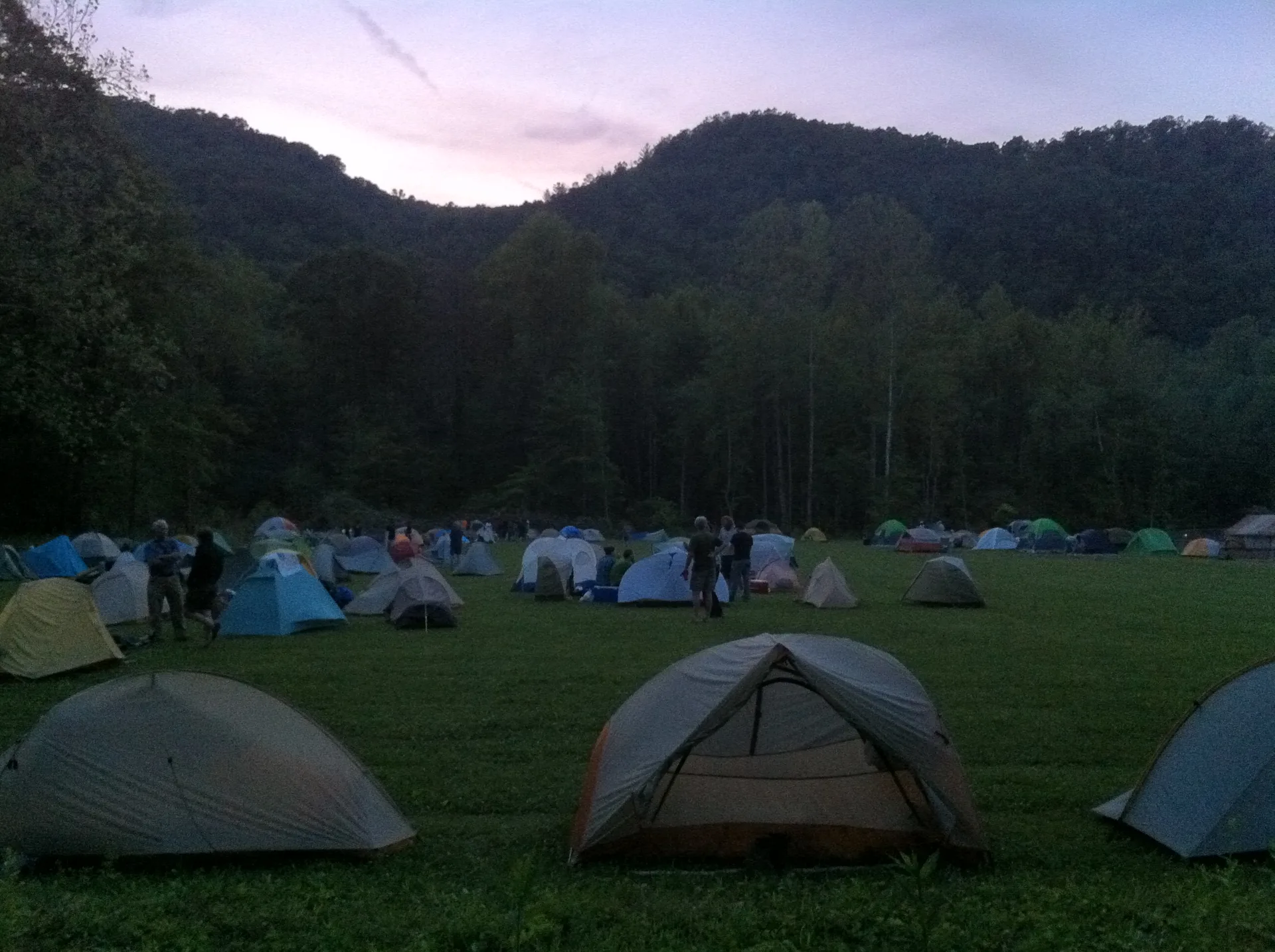 Photo off the trail in Damascus, VA, May 18, 2012