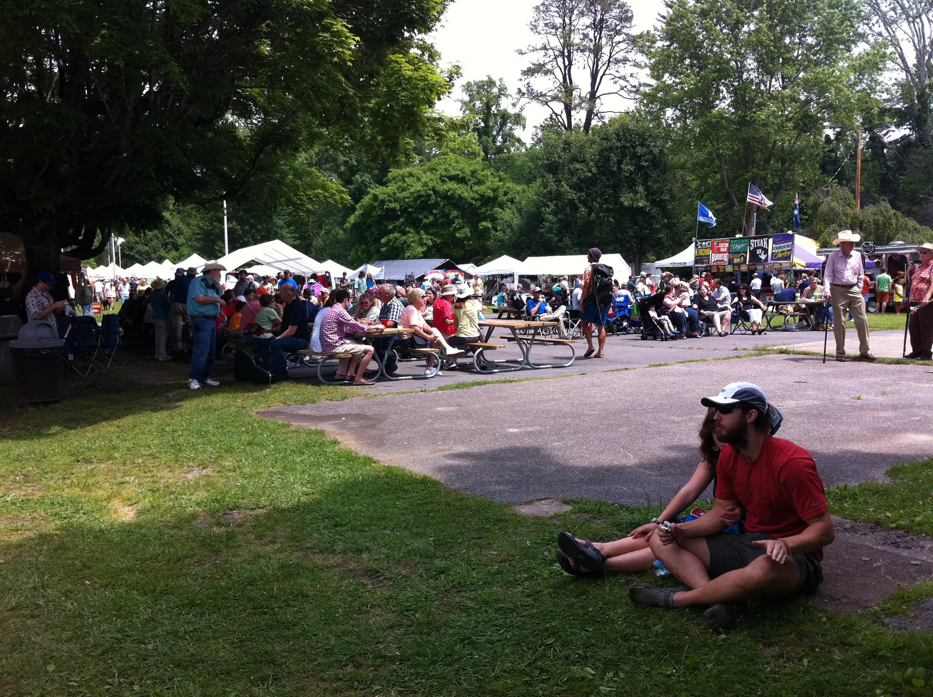 Photo off the trail in Damascus, VA, May 19, 2012