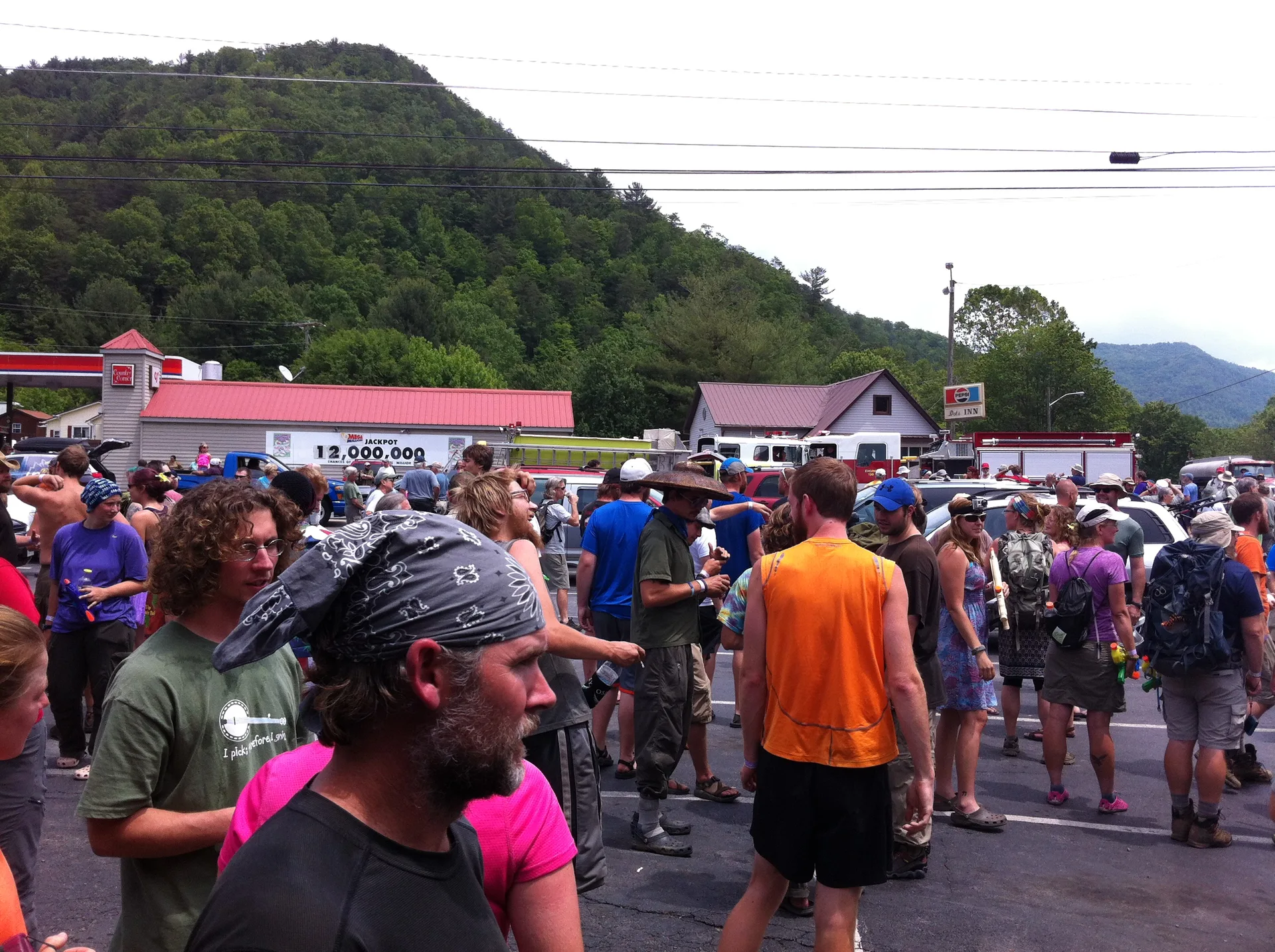 Photo off the trail in Damascus, VA, May 19, 2012