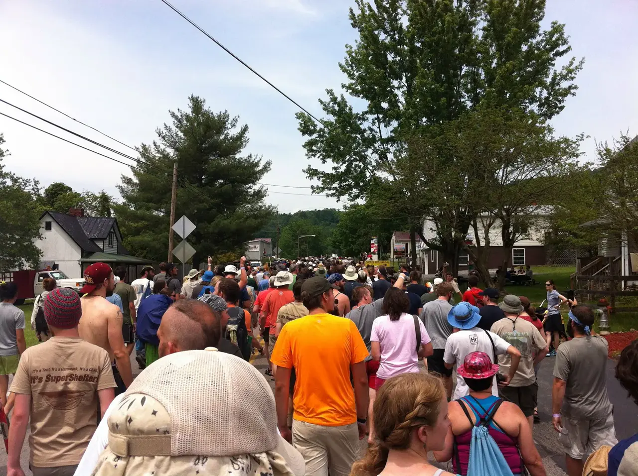 Photo off the trail in Damascus, VA, May 19, 2012