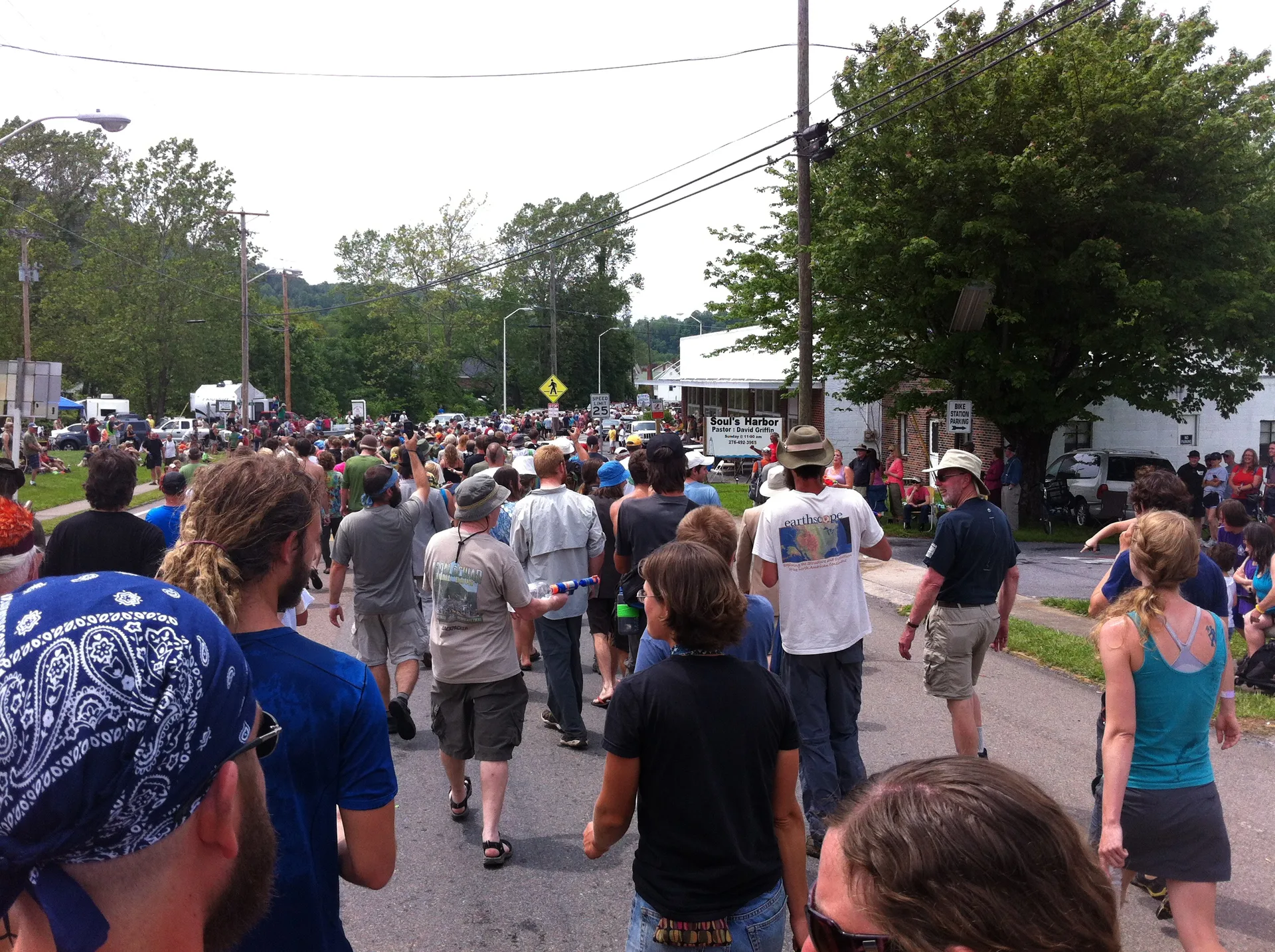 Photo off the trail in Damascus, VA, May 19, 2012