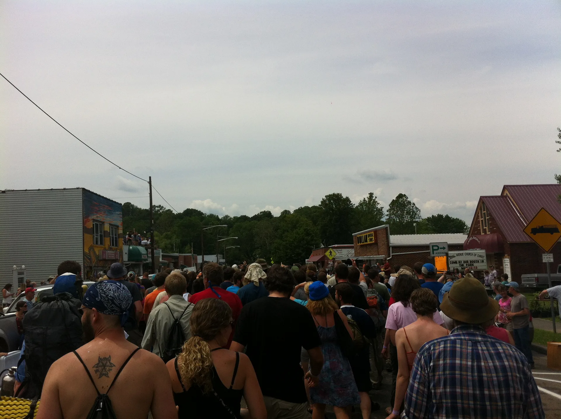 Photo off the trail in Damascus, VA, May 19, 2012