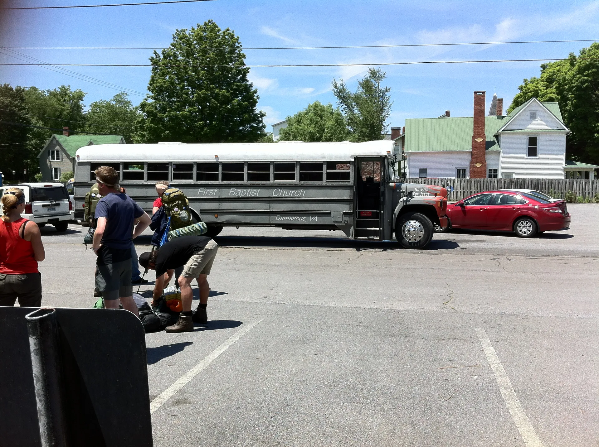 Photo off the trail in Damascus, VA, May 19, 2012