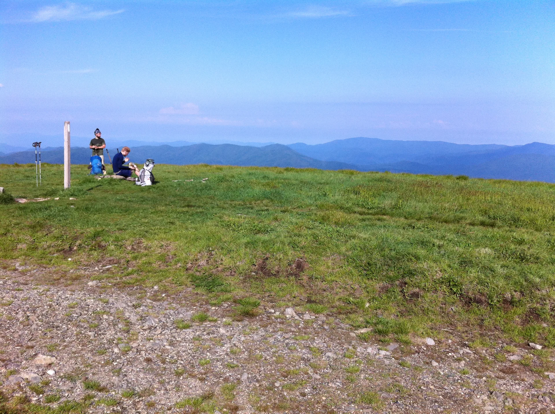 Photo on the Appalachian Trail near Erwin, North Carolina, May 21, 2012