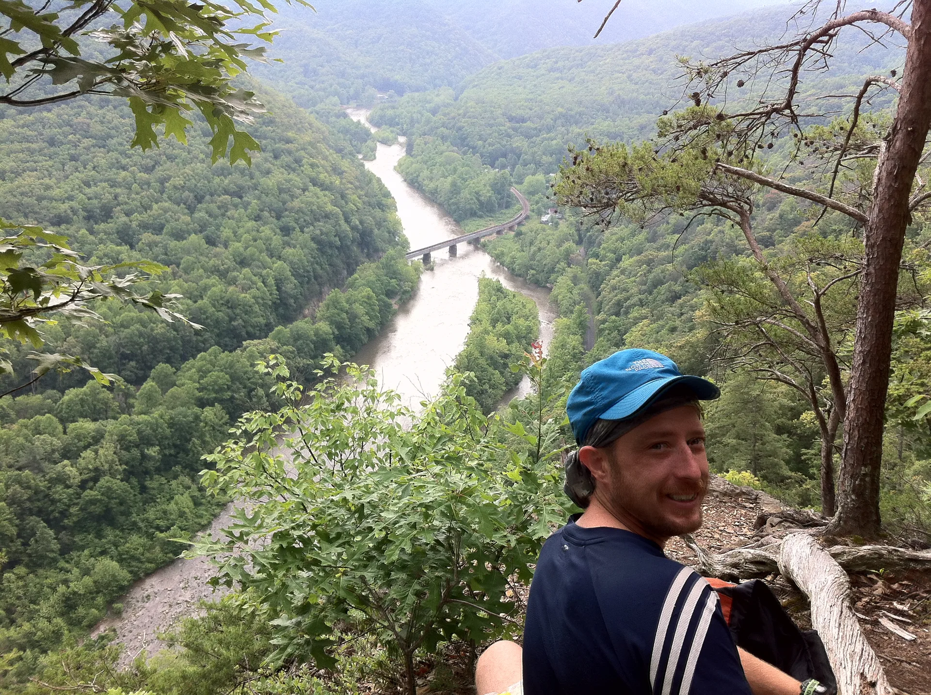 Photo on the Appalachian Trail near Erwin, Tennessee, May 23, 2012