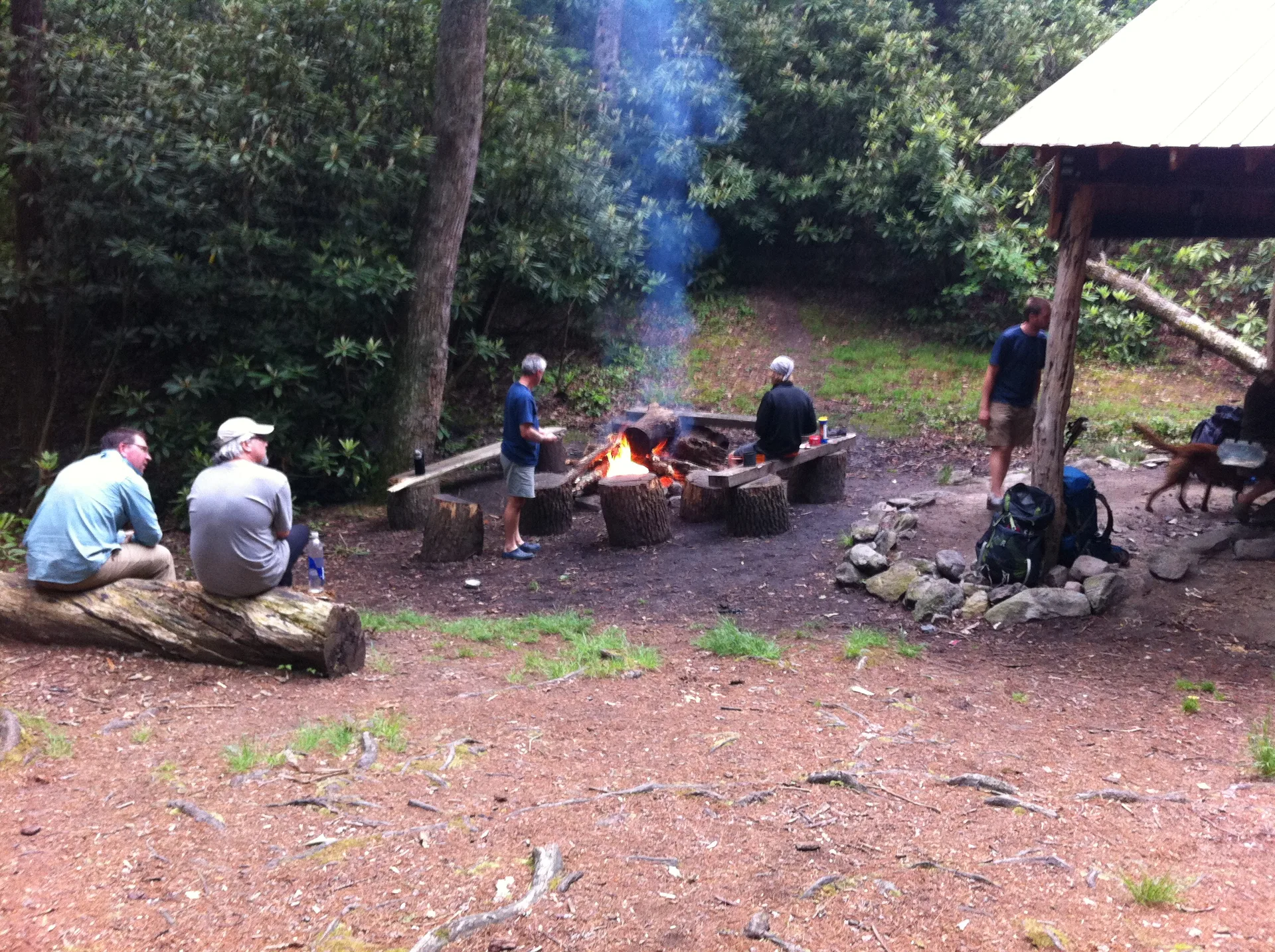 Photo on the Appalachian Trail near Erwin, North Carolina, May 21, 2012