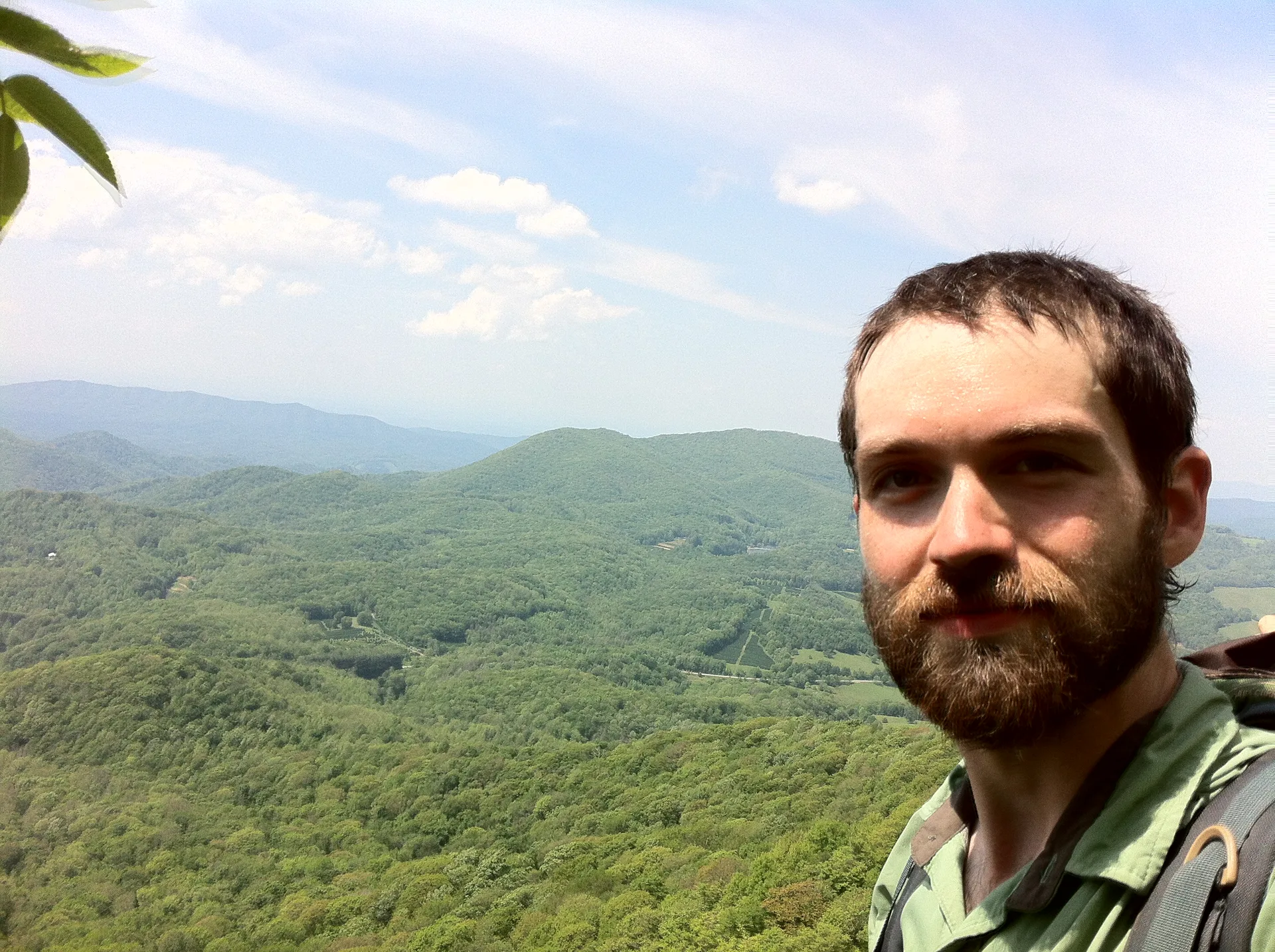 Photo on the Appalachian Trail near Roan Mountain, Tennessee, May 24, 2012
