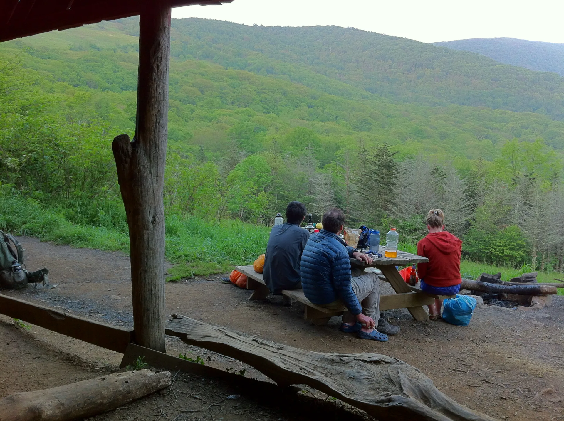 Photo on the Appalachian Trail near Roan Mountain, Tennessee, May 25, 2012