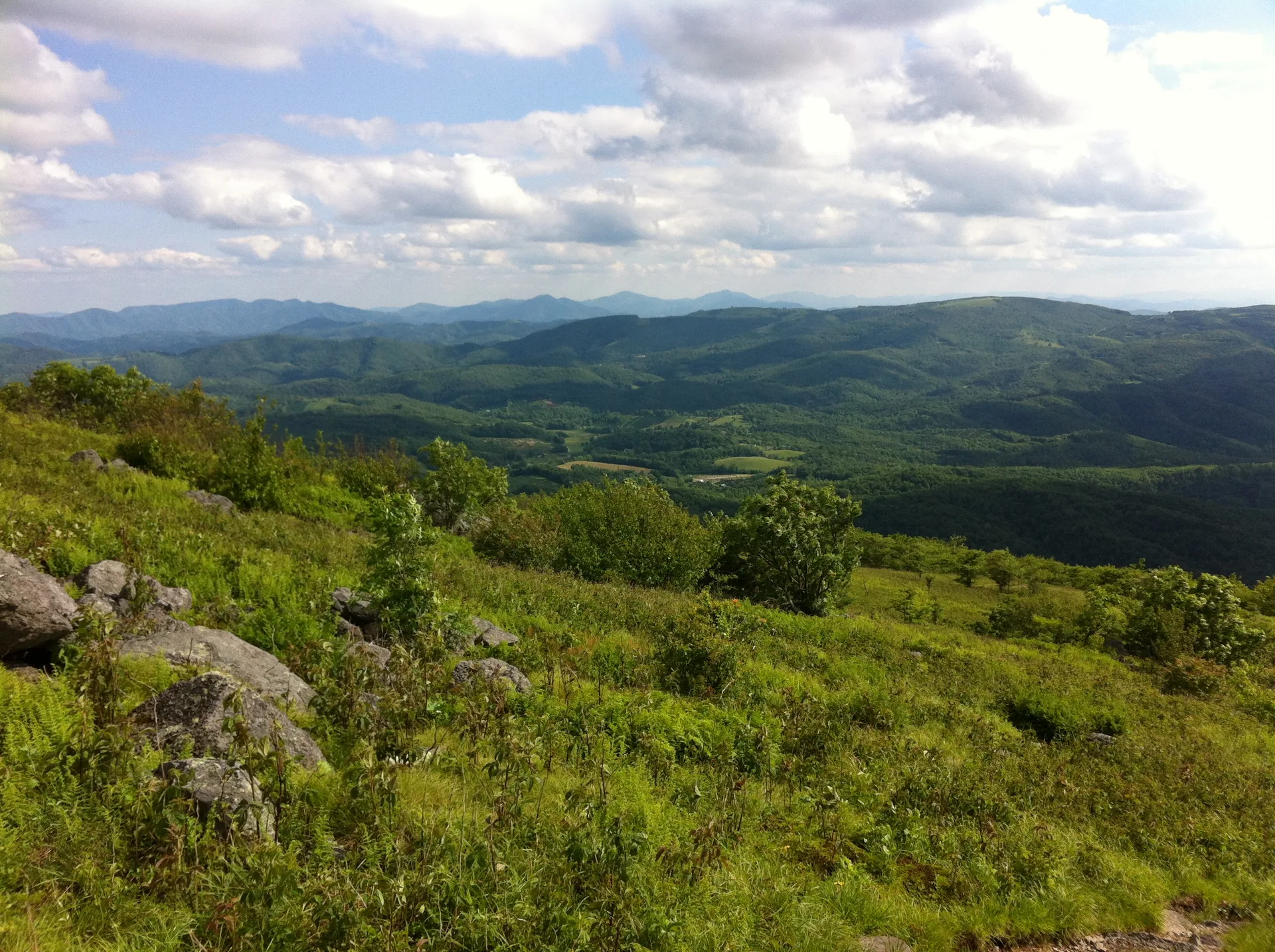 Photo on the Appalachian Trail near Damascus, Virginia, June 1, 2012