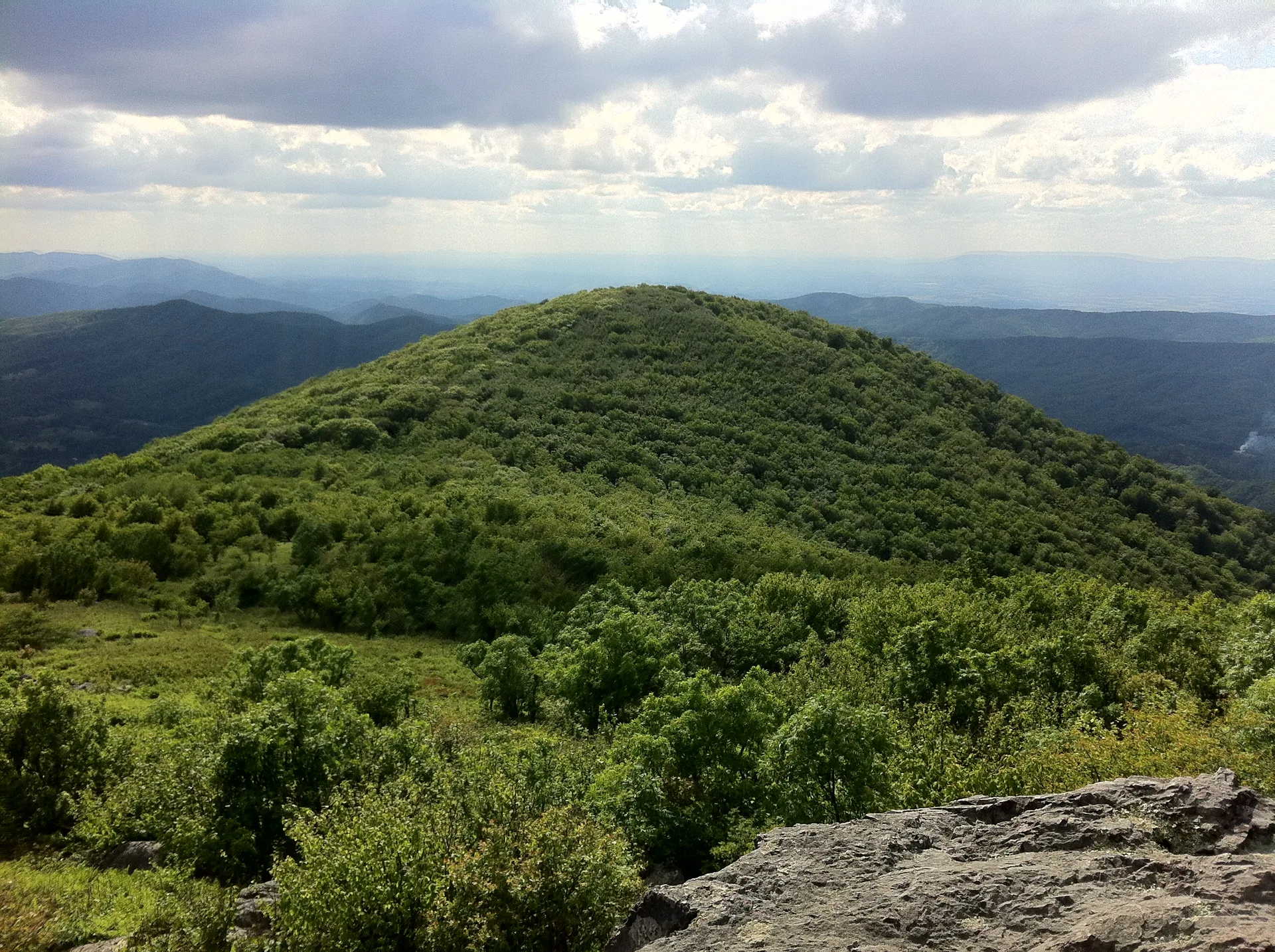 Photo on the Appalachian Trail near Damascus, Virginia, June 1, 2012