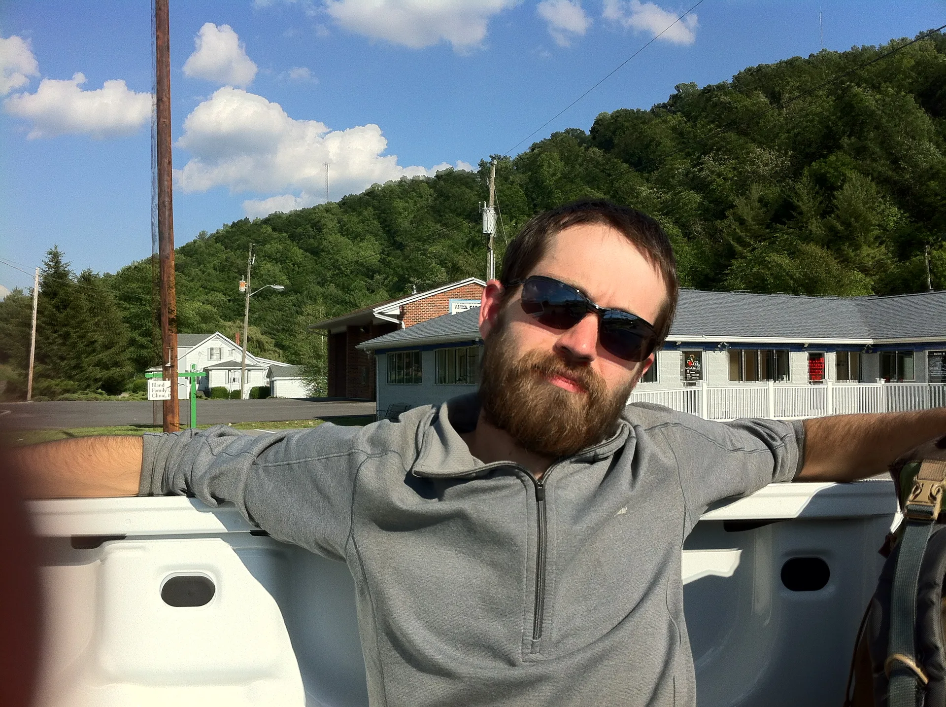 Photo on the Appalachian Trail near Marion, Virginia, June 8, 2012