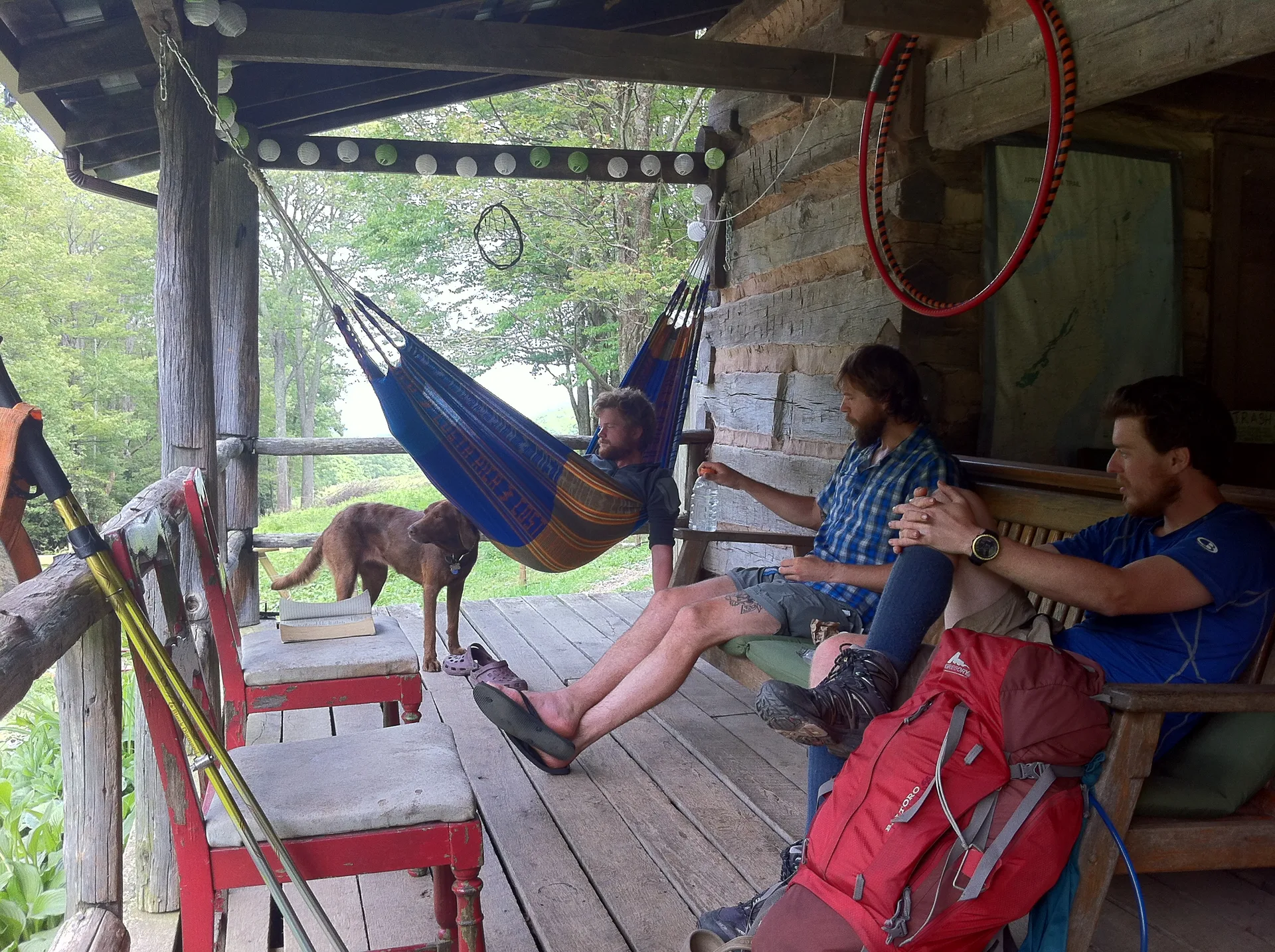 Photo on the Appalachian Trail near Pearisburg, Virginia, June 10, 2012
