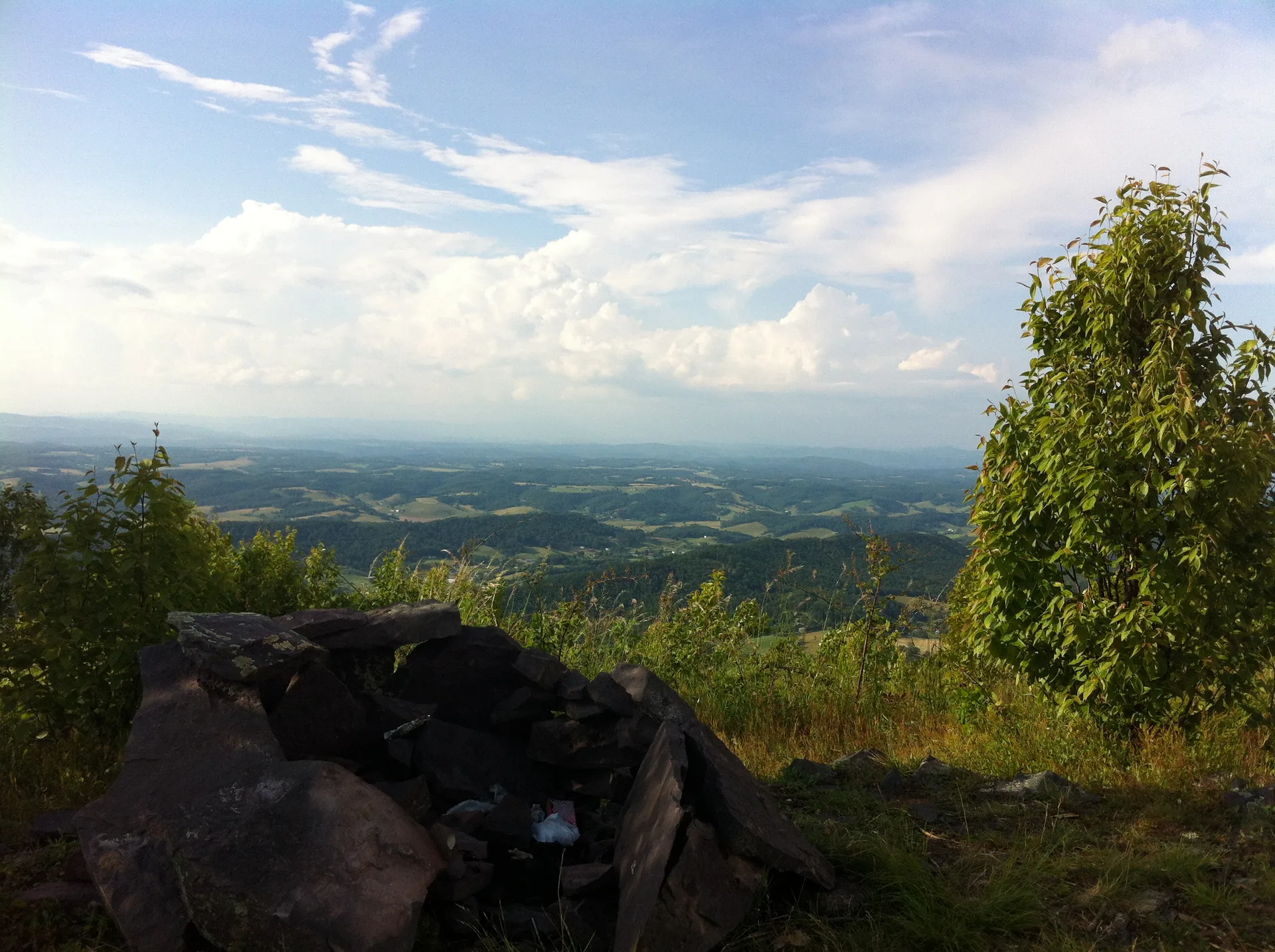 Photo on the Appalachian Trail near Pearisburg, Virginia, June 12, 2012