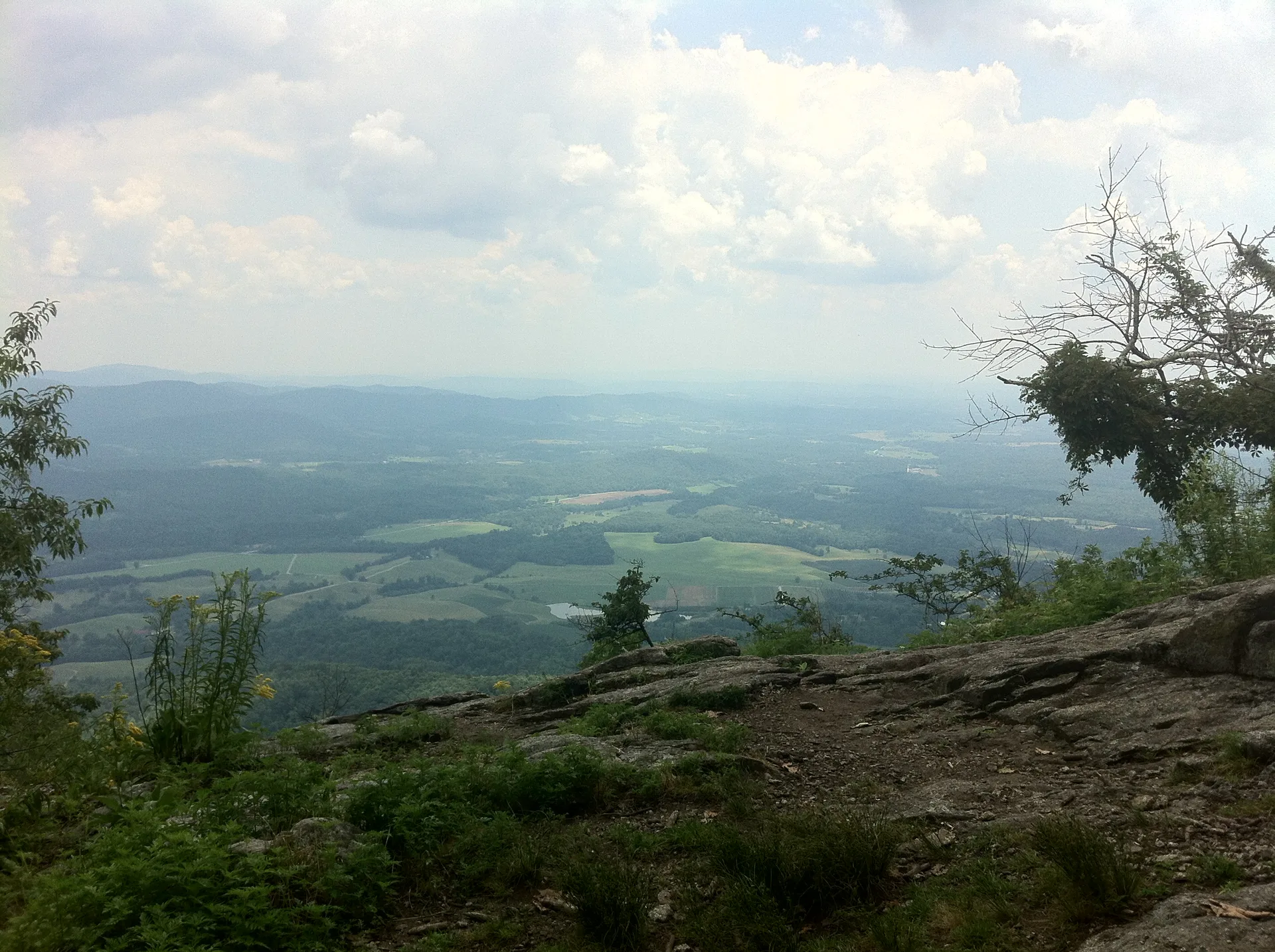 Photo on the Appalachian Trail near Waynesboro, Virginia, June 24, 2012