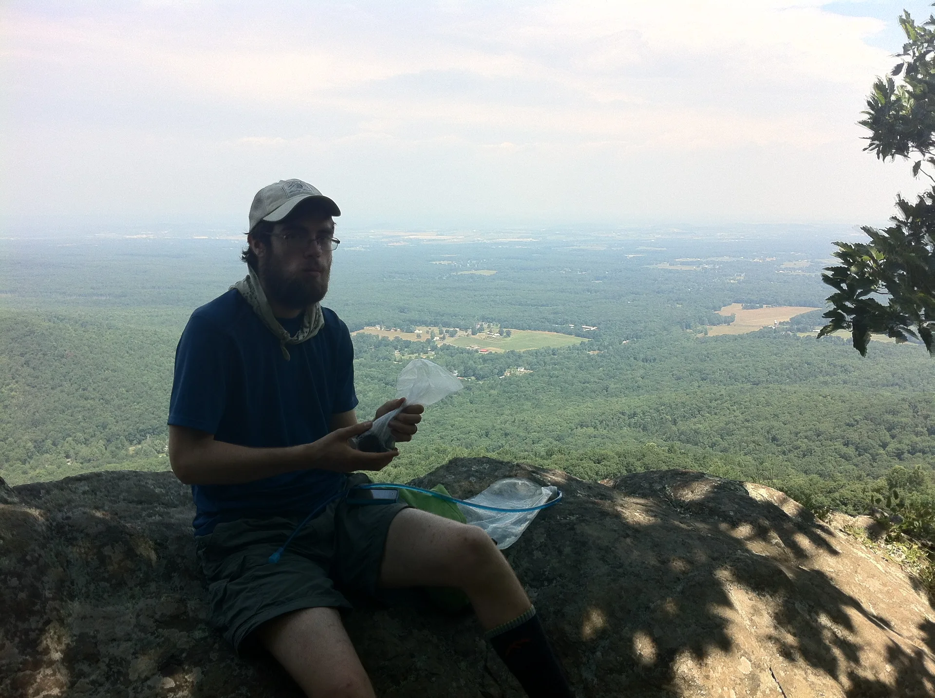 Photo on the Appalachian Trail near Waynesboro, Virginia, June 25, 2012
