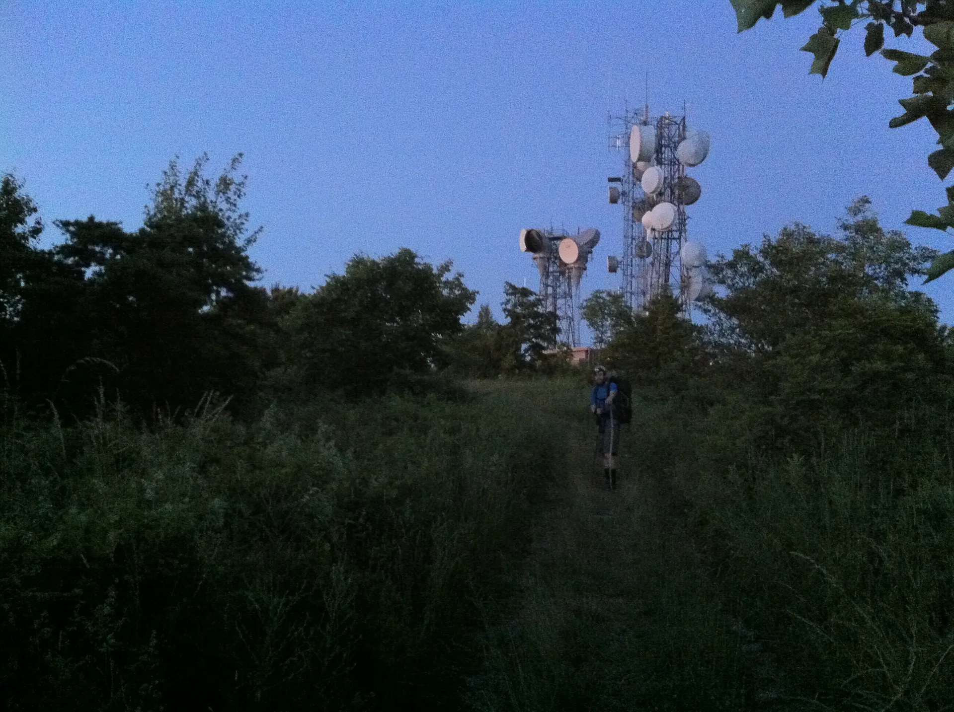 Photo on the Appalachian Trail near Waynesboro, Virginia, June 26, 2012