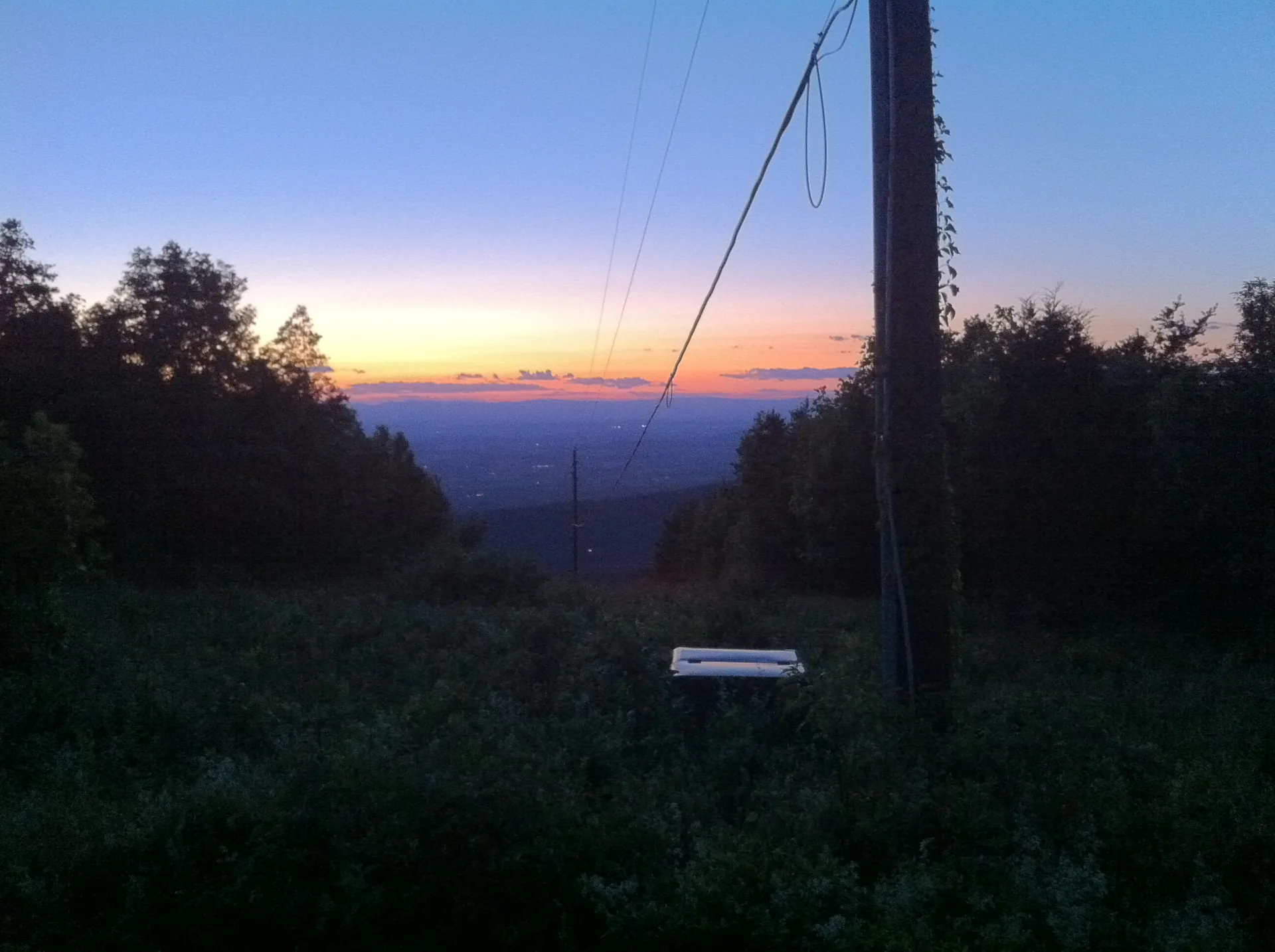 Photo on the Appalachian Trail near Waynesboro, Virginia, June 26, 2012