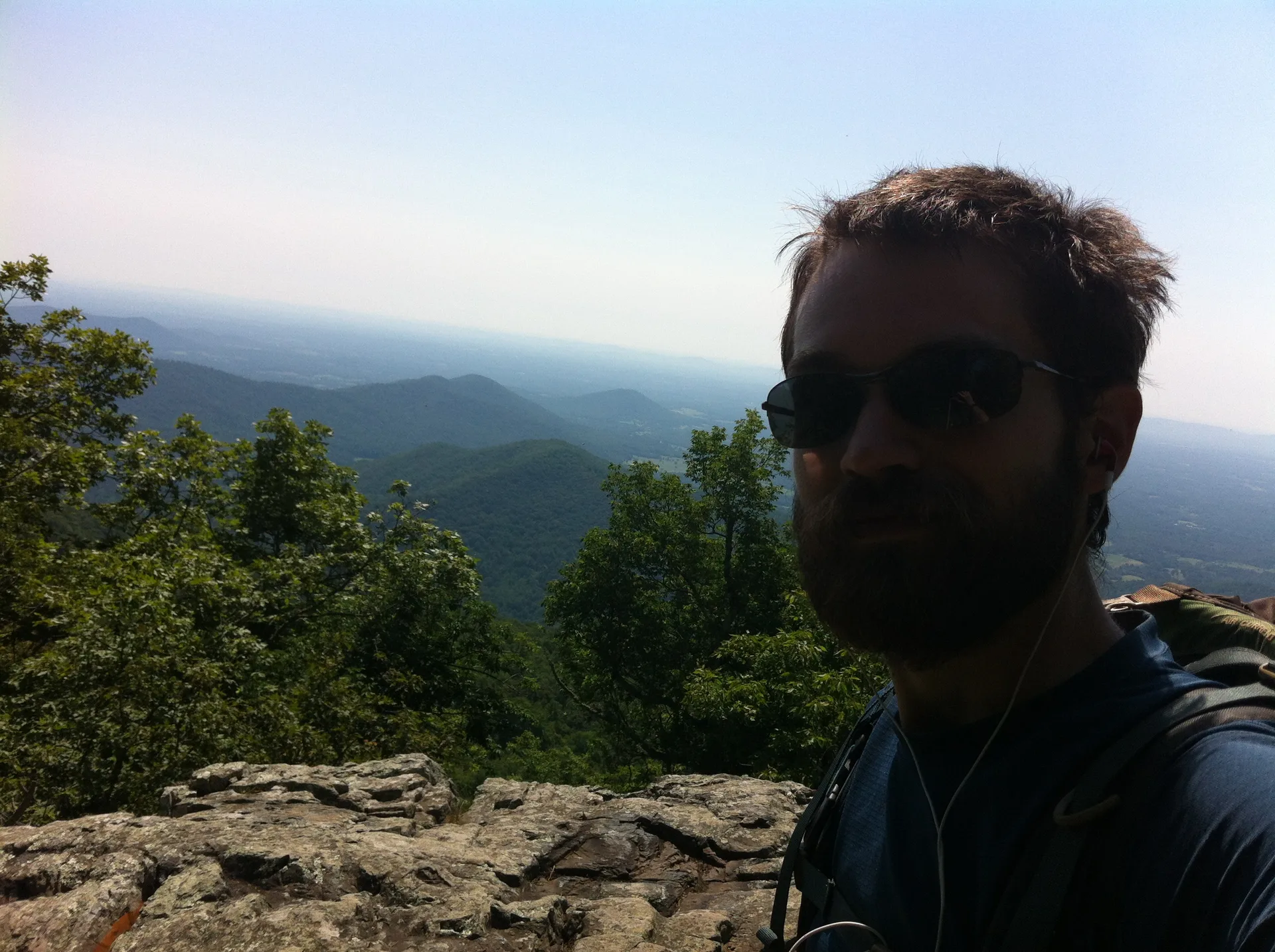 Photo on the Appalachian Trail near Waynesboro, Virginia, June 28, 2012