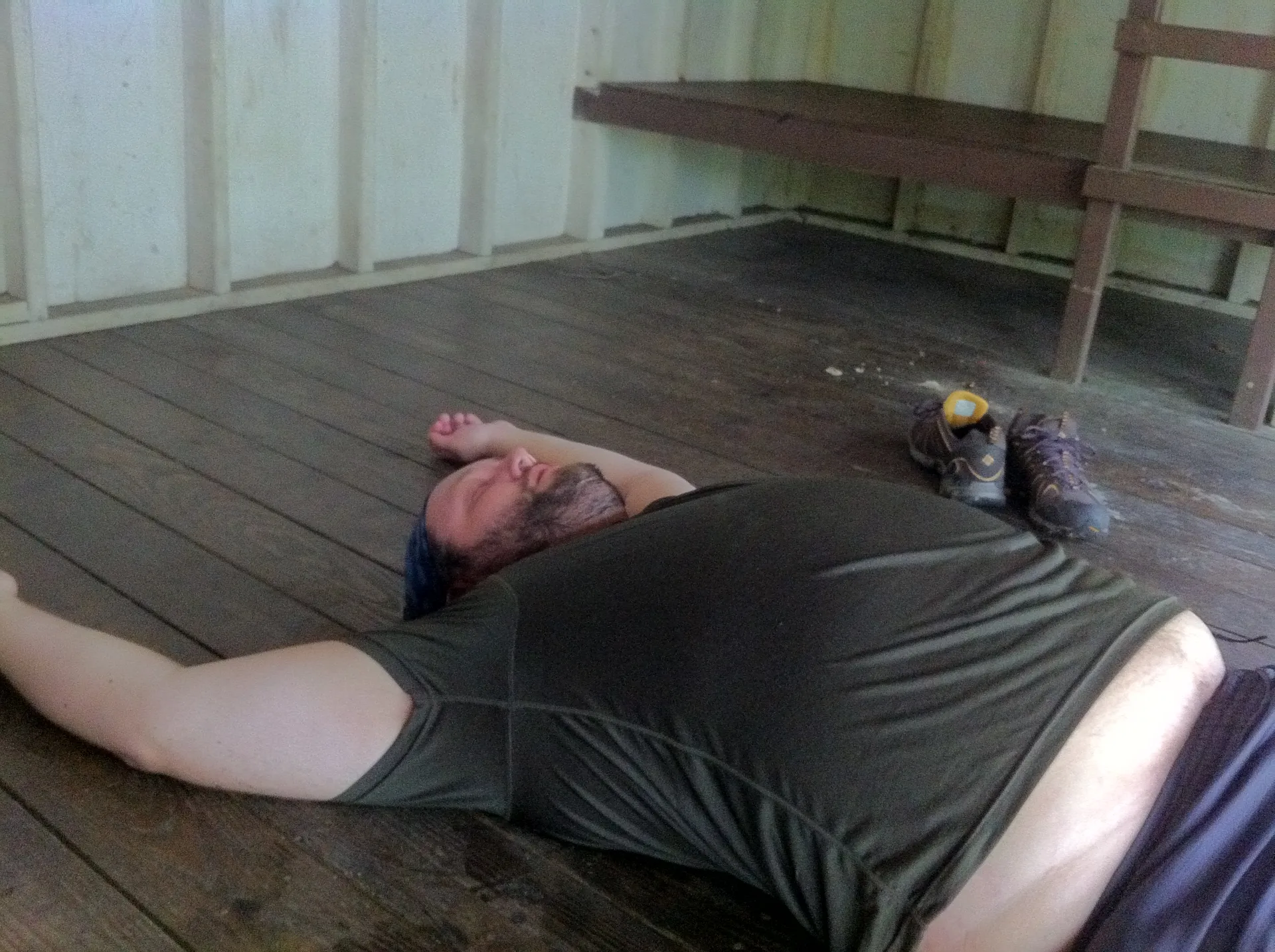 Photo on the Appalachian Trail near Boiling Springs, Maryland, July 27, 2012