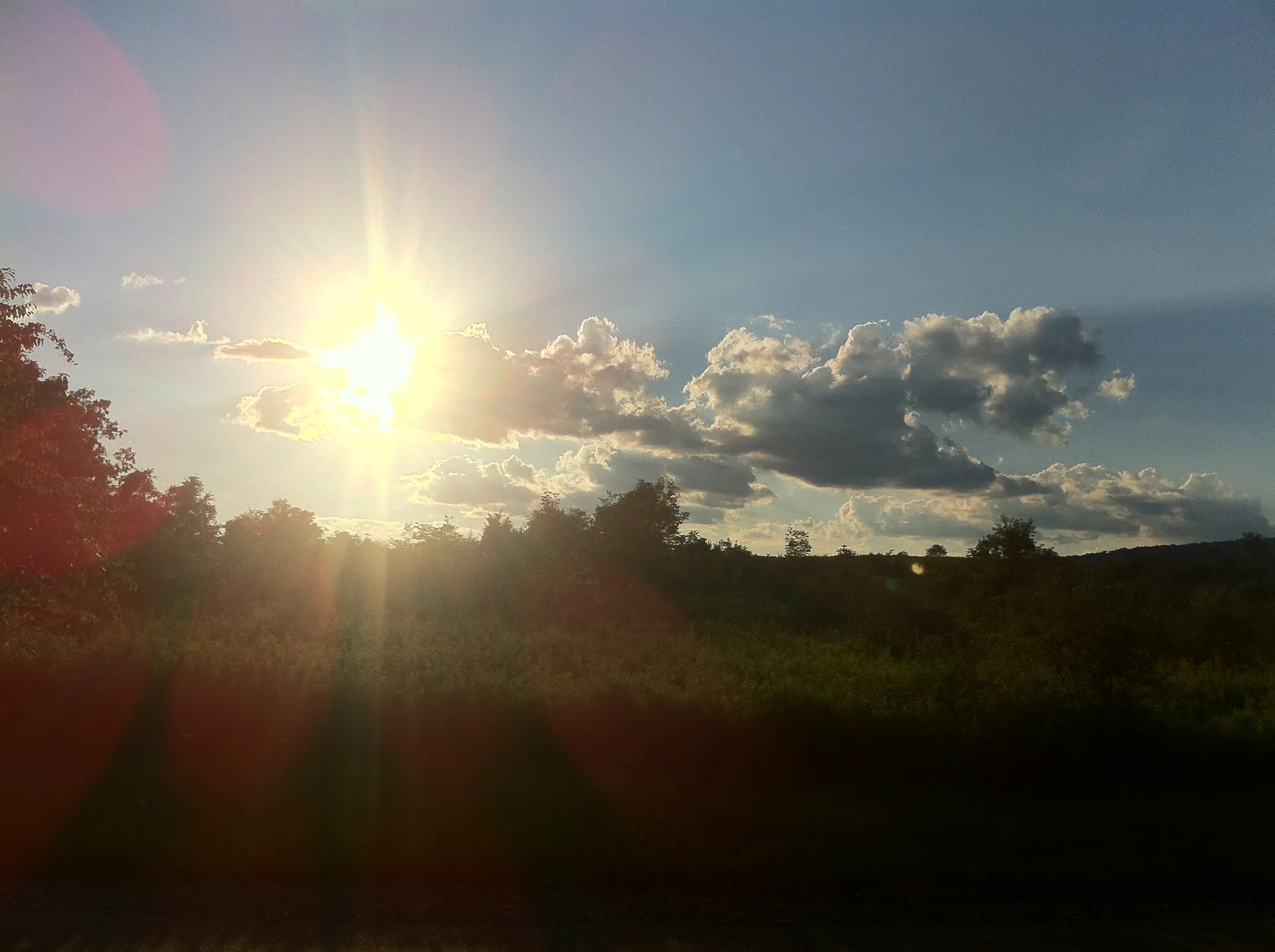 Photo on the Appalachian Trail near Boiling Springs, Pennsylvania, July 29, 2012