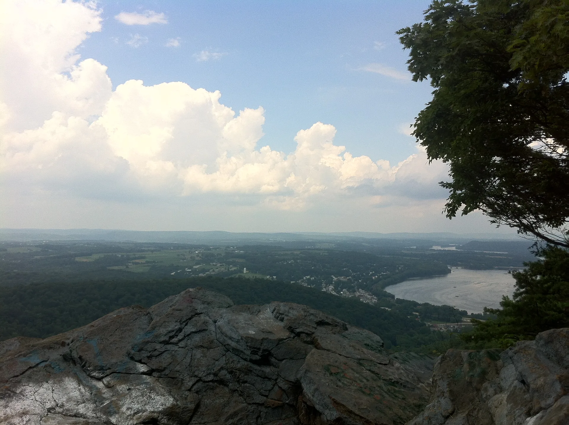 Photo on the Appalachian Trail near Boiling Springs, Pennsylvania, July 30, 2012