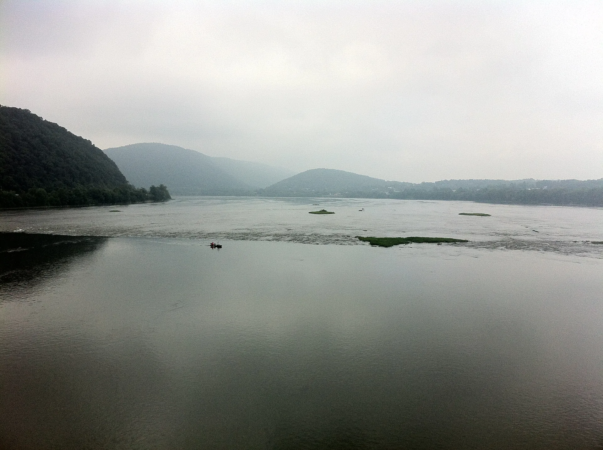 Photo on the Appalachian Trail near Duncannon, Pennsylvania, July 31, 2012