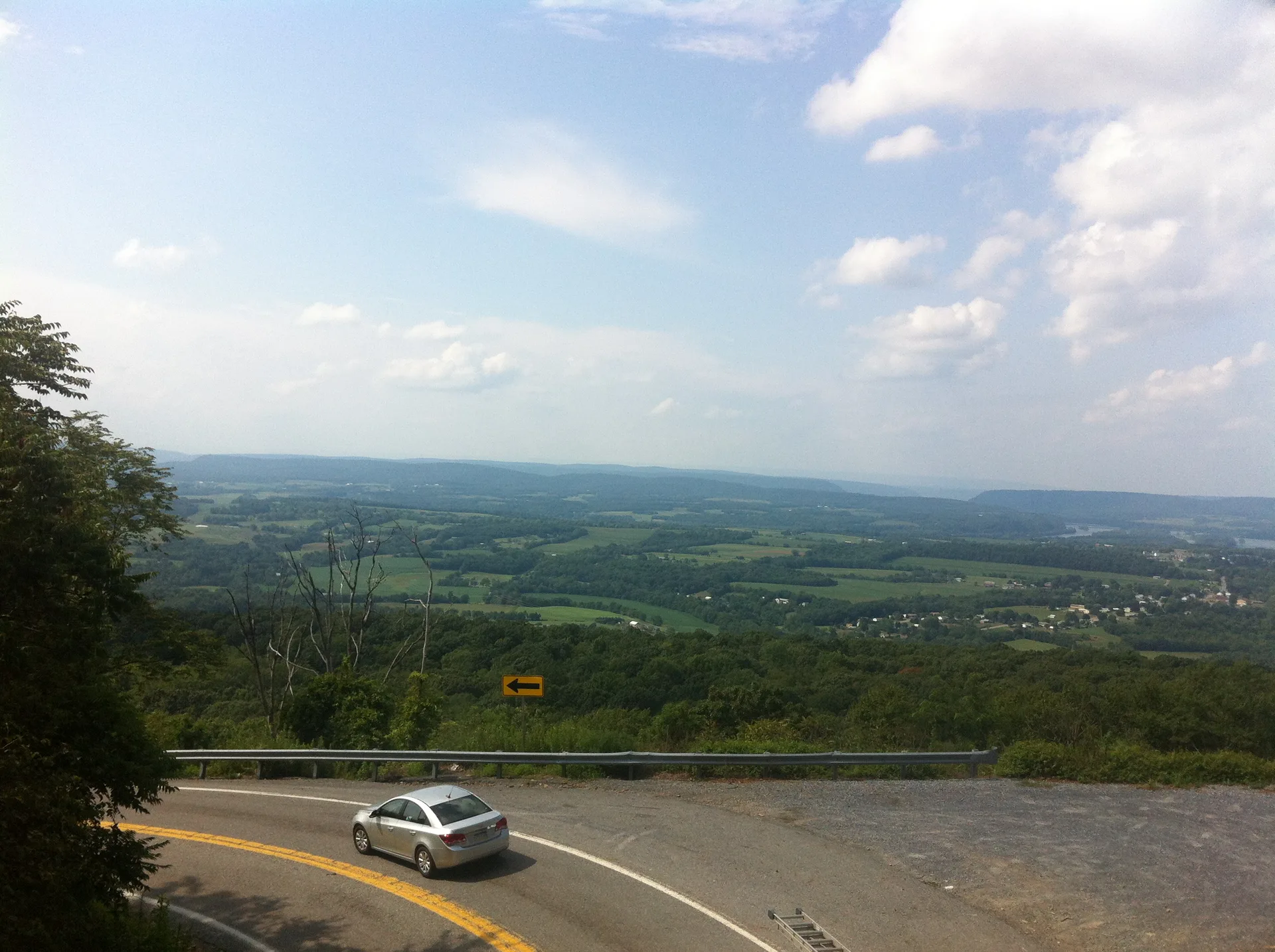 Photo on the Appalachian Trail near Duncannon, Pennsylvania, July 31, 2012