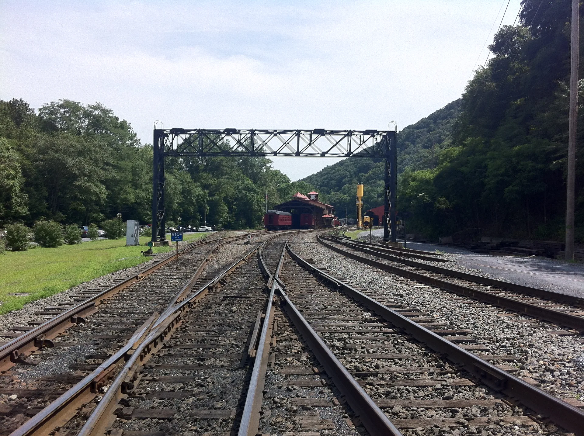 Photo on the Appalachian Trail near Port Clinton, Pennsylvania, August 7, 2012