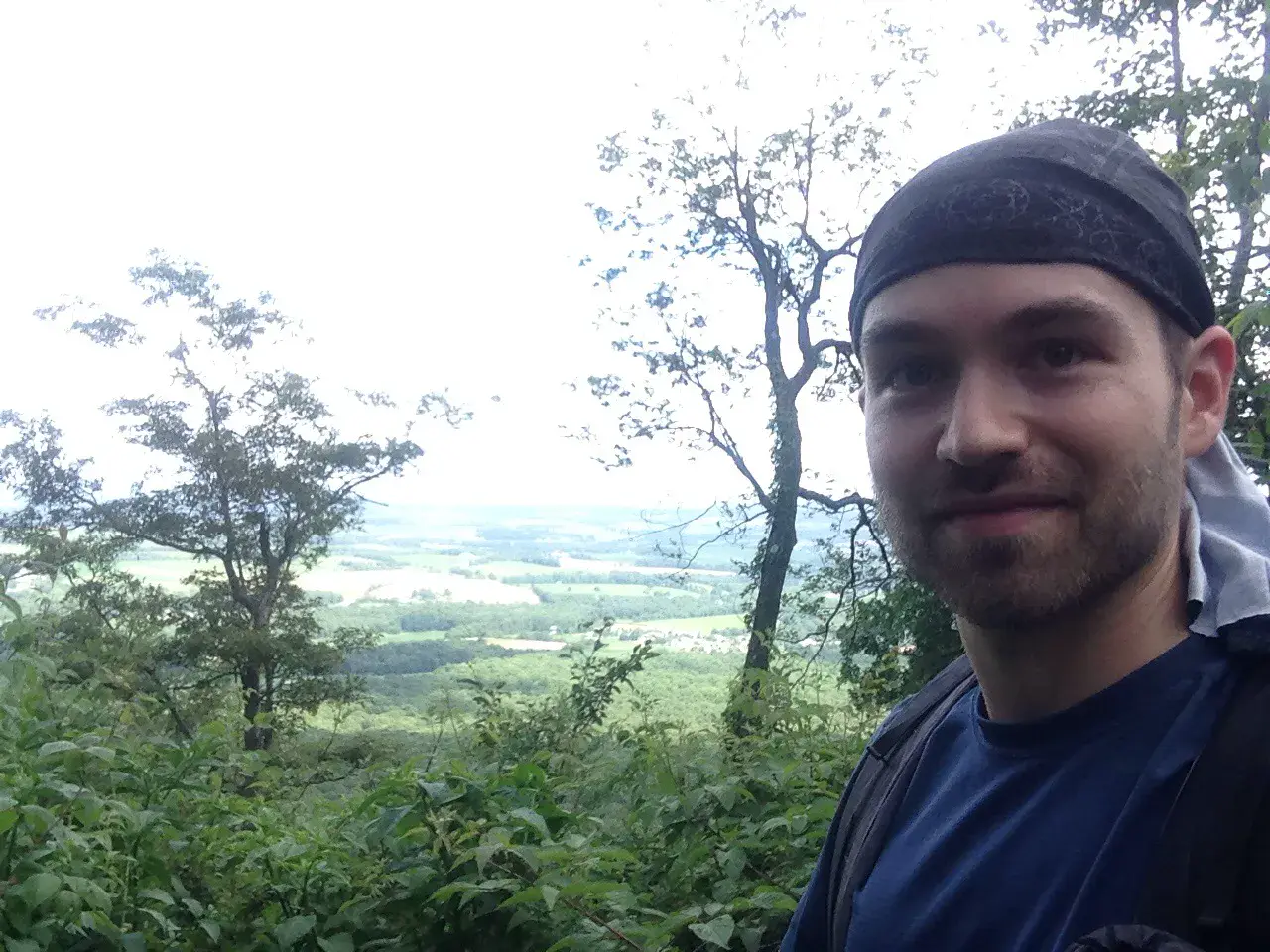 Photo on the Appalachian Trail near Lehigh Gap, Pennsylvania, June 23, 2013