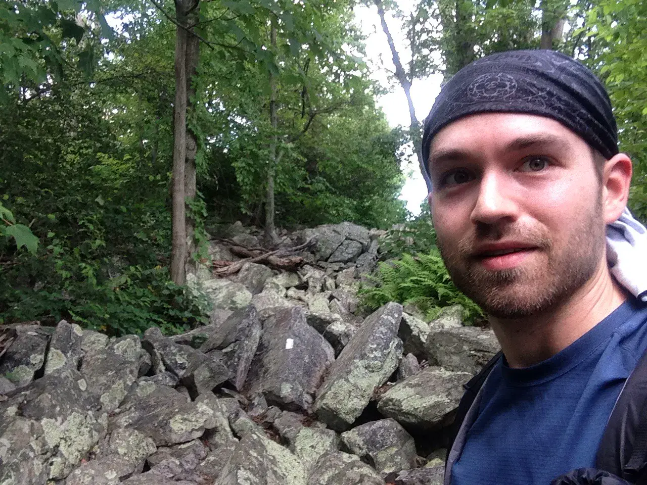 Photo on the Appalachian Trail near Lehigh Gap, Pennsylvania, June 23, 2013