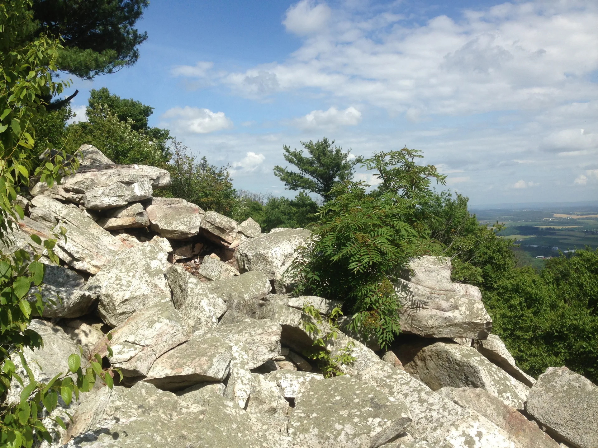 Photo on the Appalachian Trail near Lehigh Gap, Pennsylvania, June 23, 2013