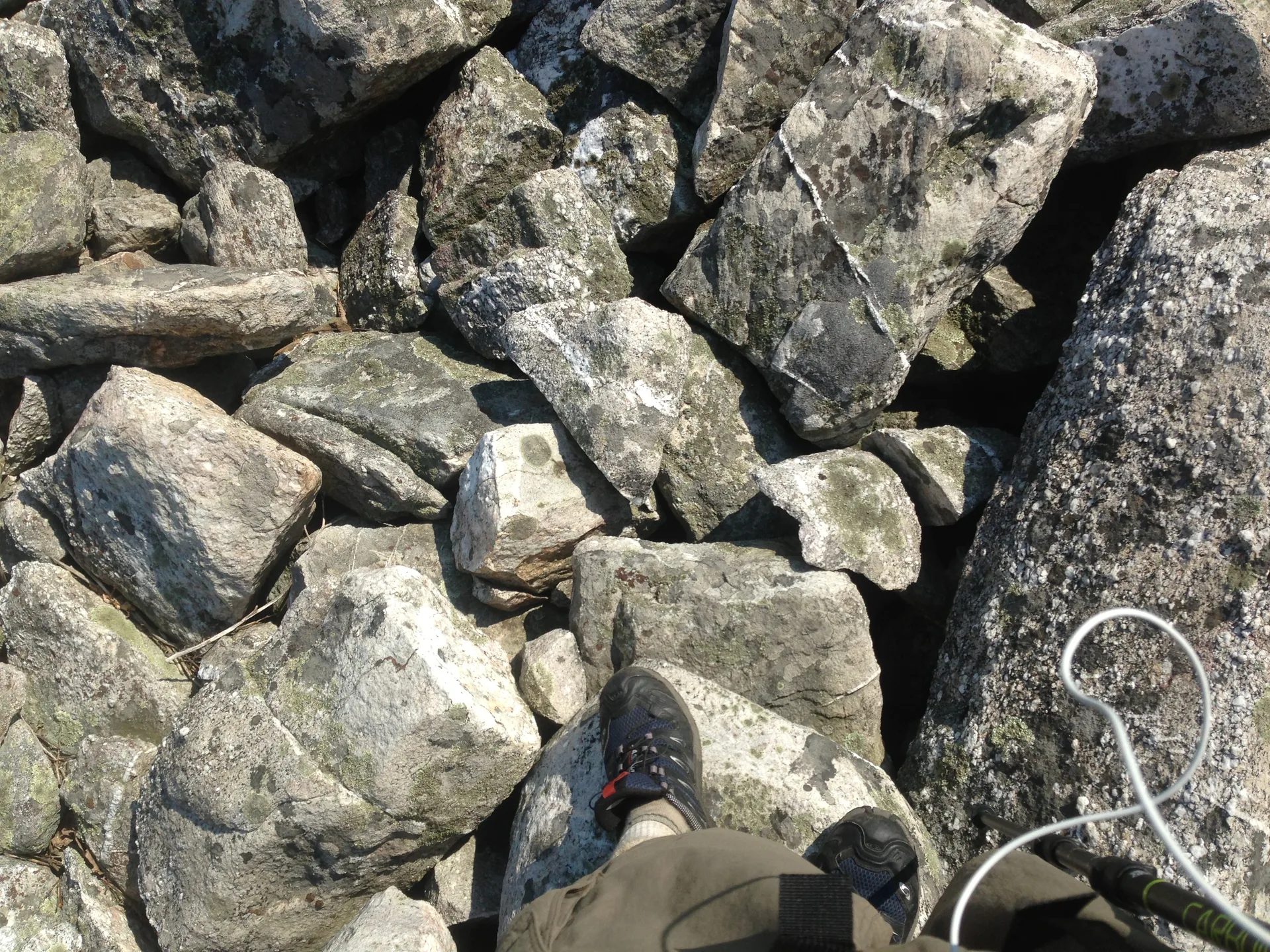 Photo on the Appalachian Trail near Lehigh Gap, Pennsylvania, June 24, 2013