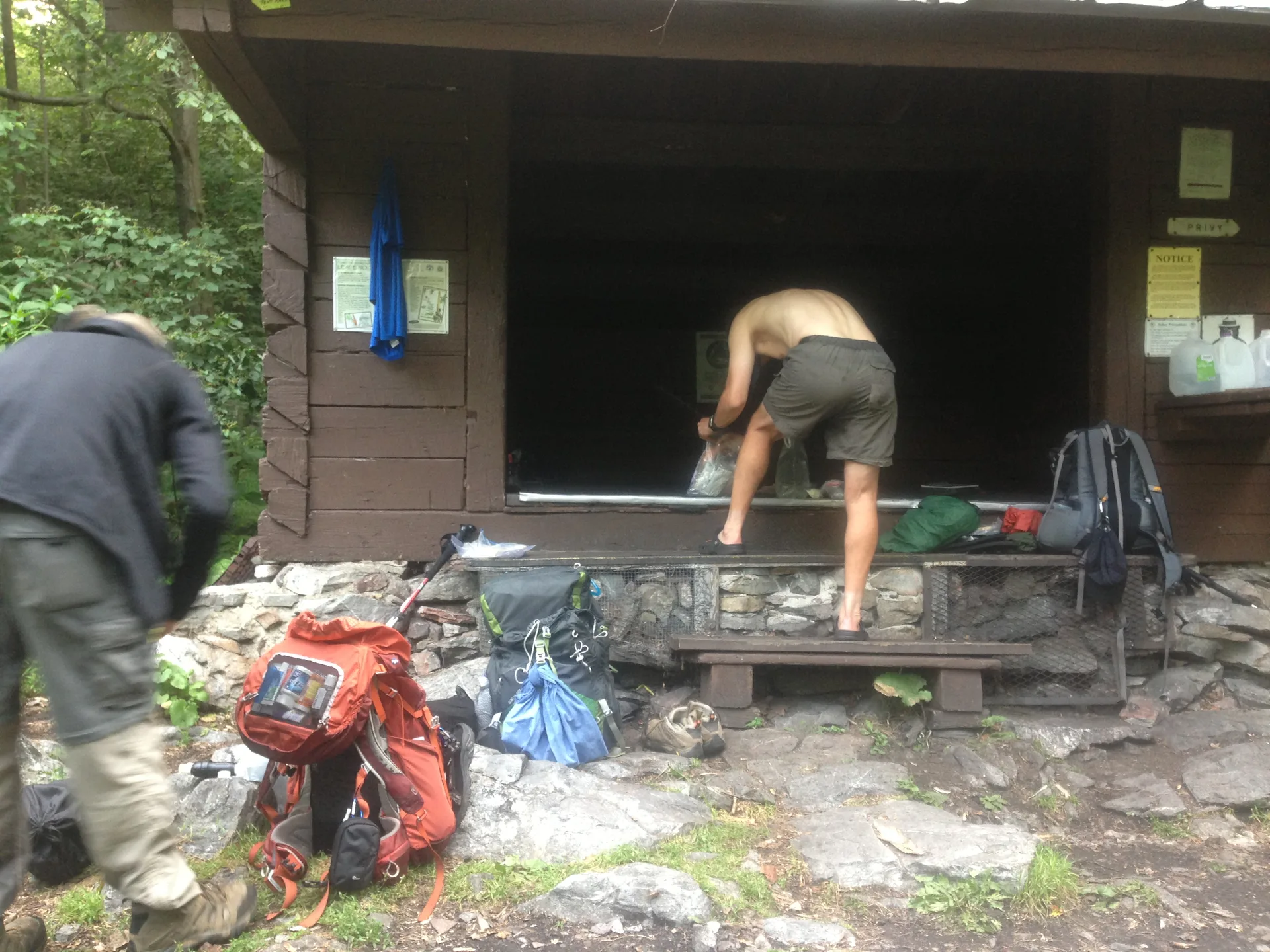 Photo on the Appalachian Trail near Delaware Water Gap, Pennsylvania, June 26, 2013