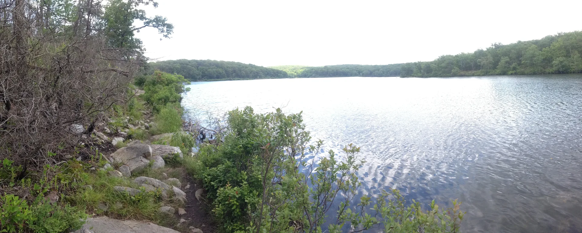 Photo on the Appalachian Trail near Sunfish Pond, New Jersey, June 29, 2013