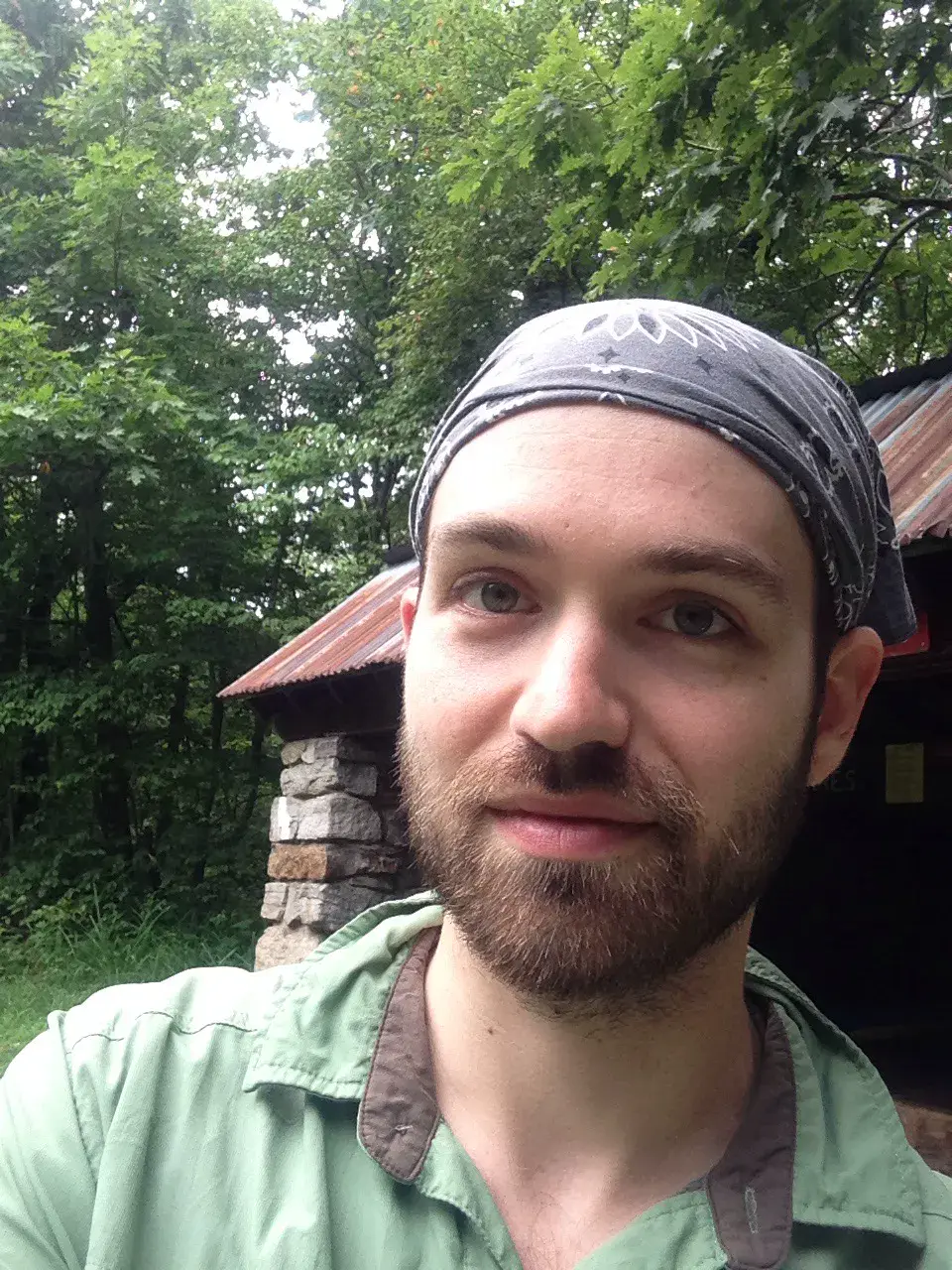 Photo on the Appalachian Trail near High Point, New Jersey, July 2, 2013
