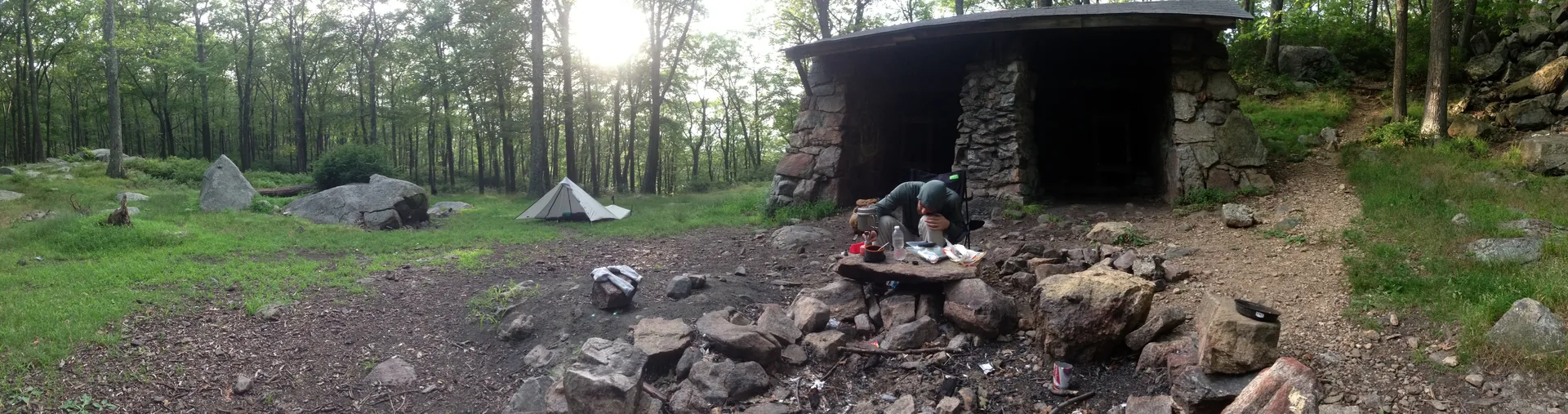 Photo on the Appalachian Trail near Harriman State Park, New York, July 11, 2013