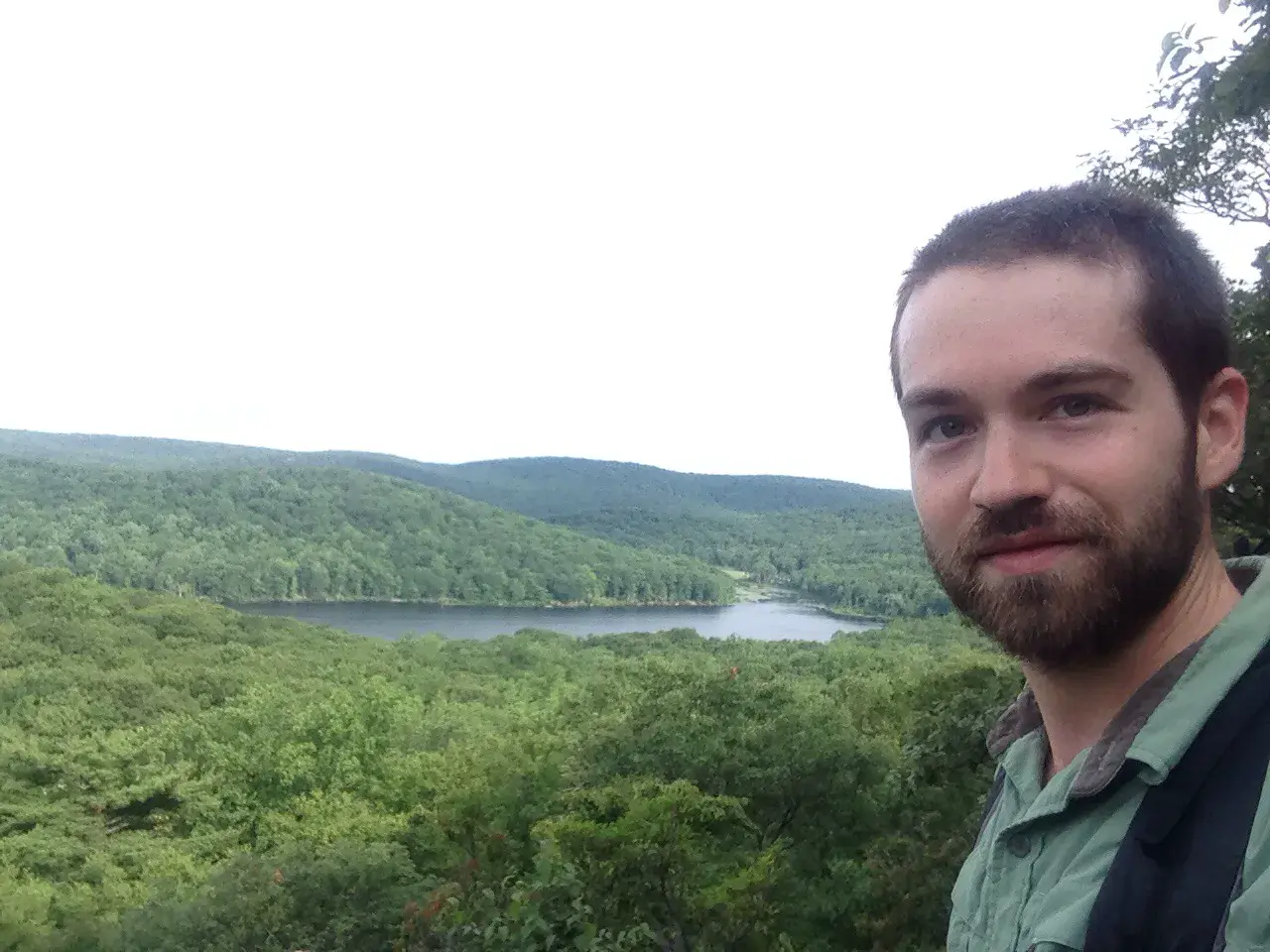 Photo on the Appalachian Trail near Harriman State Park, New York, July 11, 2013