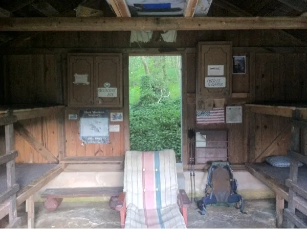Photo on the Appalachian Trail near Port Clinton, Pennsylvania, August 8, 2012