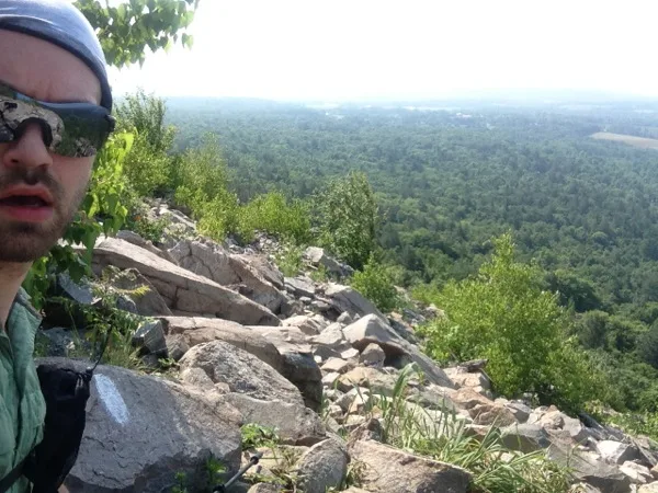 Photo on the Appalachian Trail near Delaware Water Gap, Pennsylvania, June 26, 2013